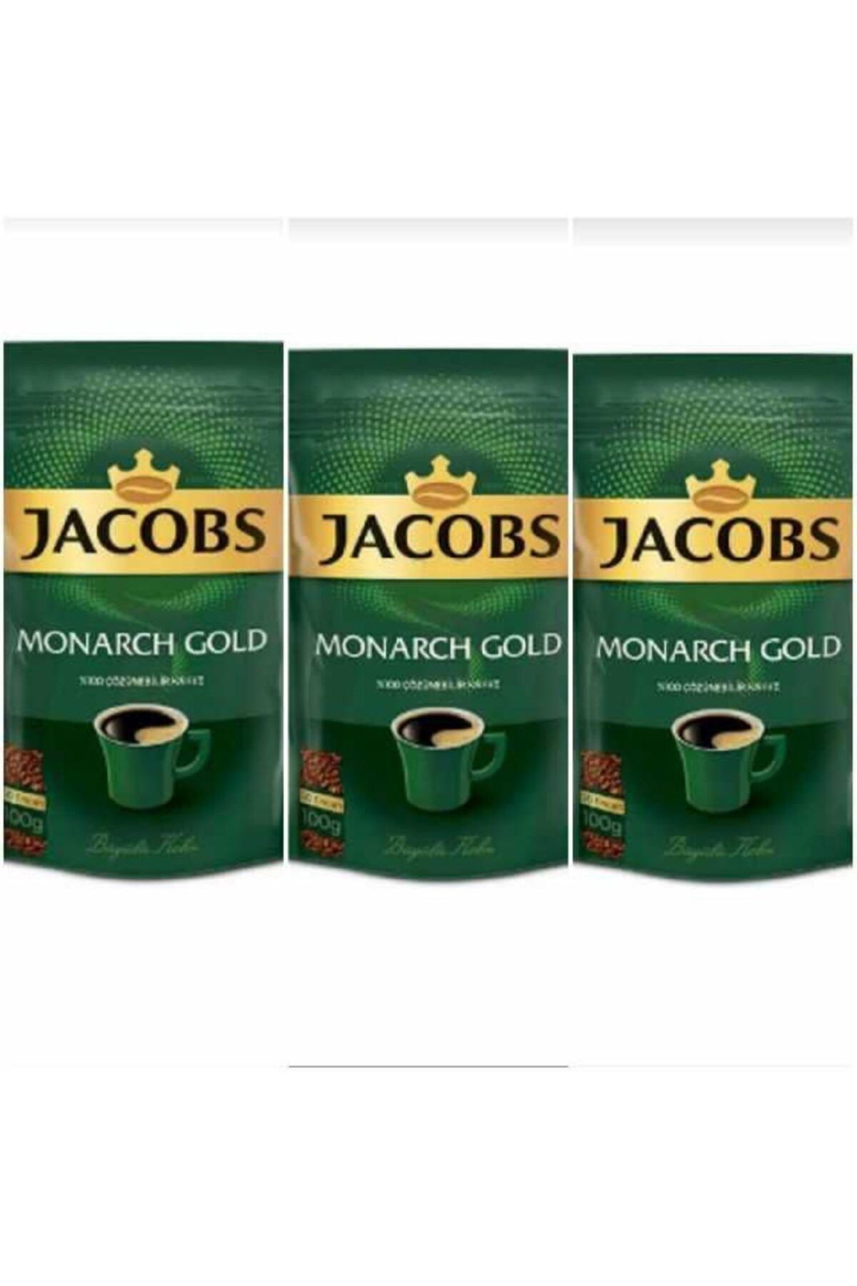 Jacobs Monarch Gold Kahve 100 gr X 3 Adet