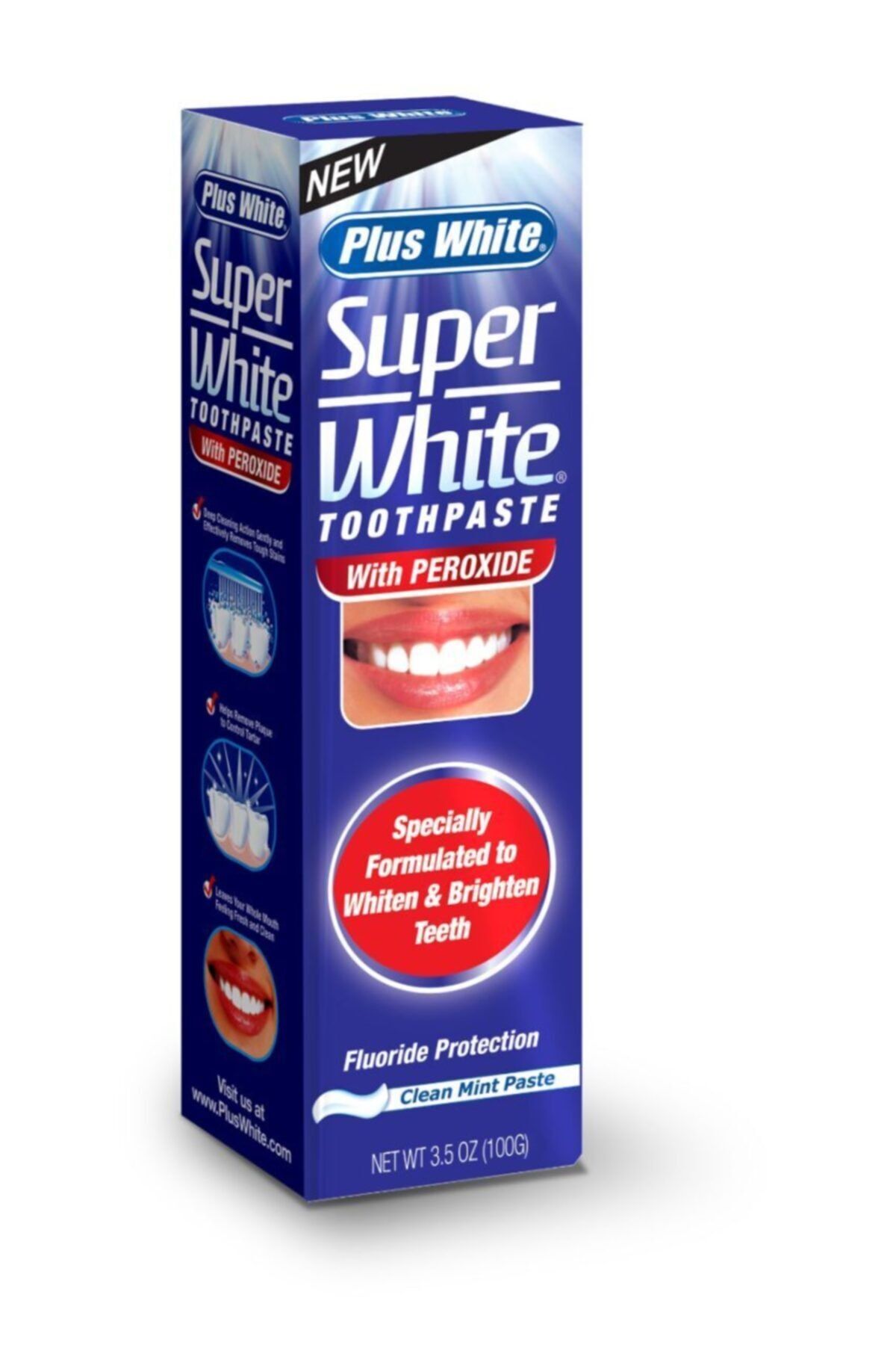 Plus White Süper Beyazlatıcı Diş Macunu