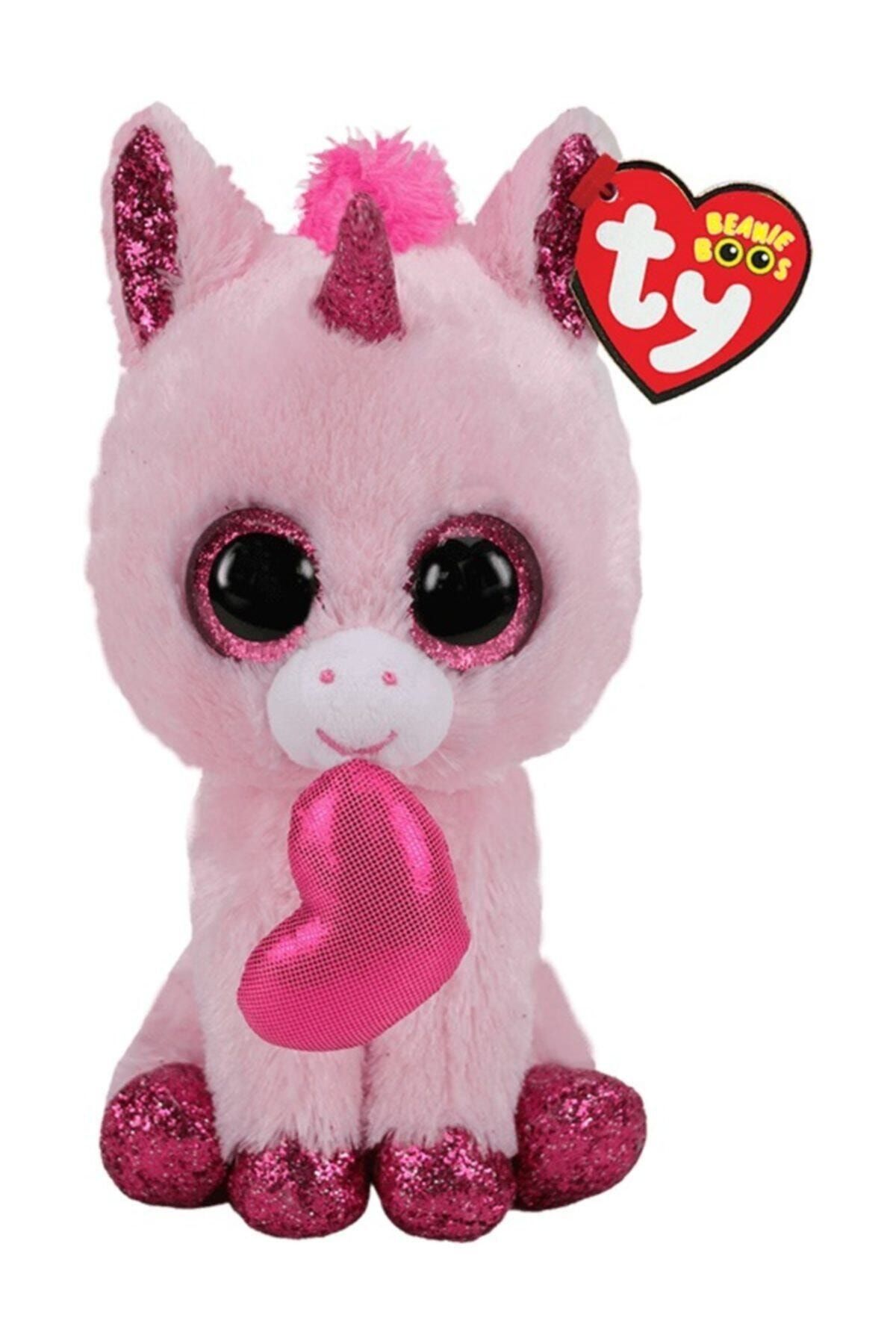 Genel Markalar Ty Beanie Boo´s Darling Unicorn Valentine Peluş 15 cm