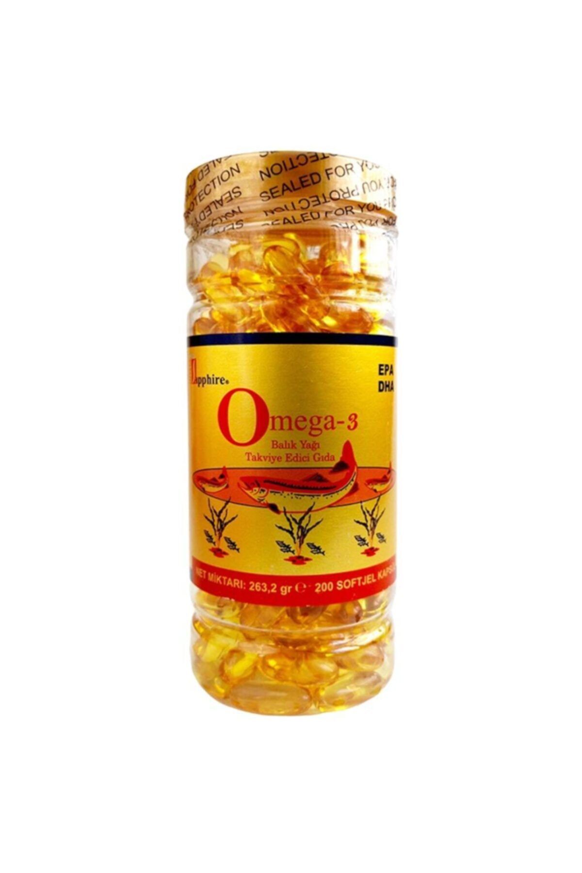 Omega 3 Softgel Balık Yağı 200 Adet