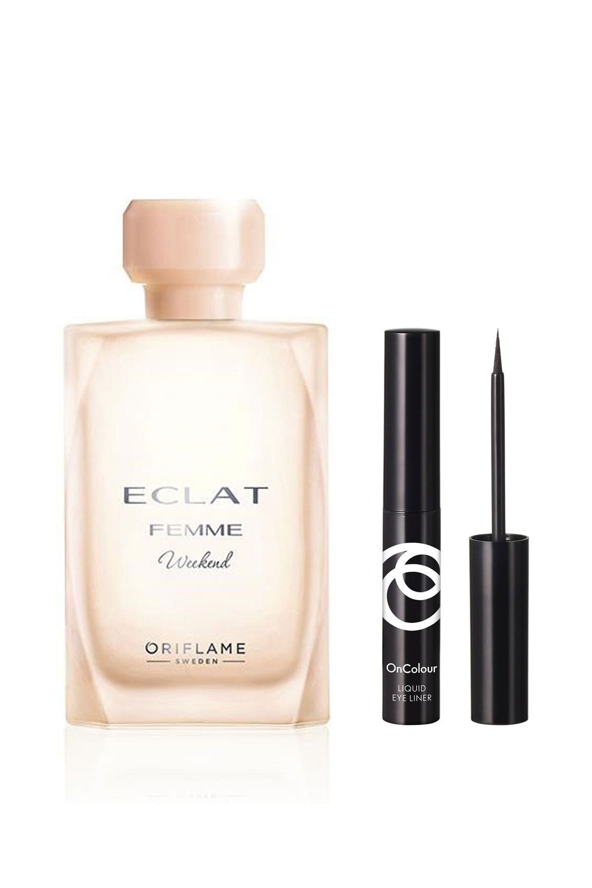 Oriflame Eclat Femme Weekend Edt 50 Ml. Ve Likit Eyeliner Kozmetikexpo
