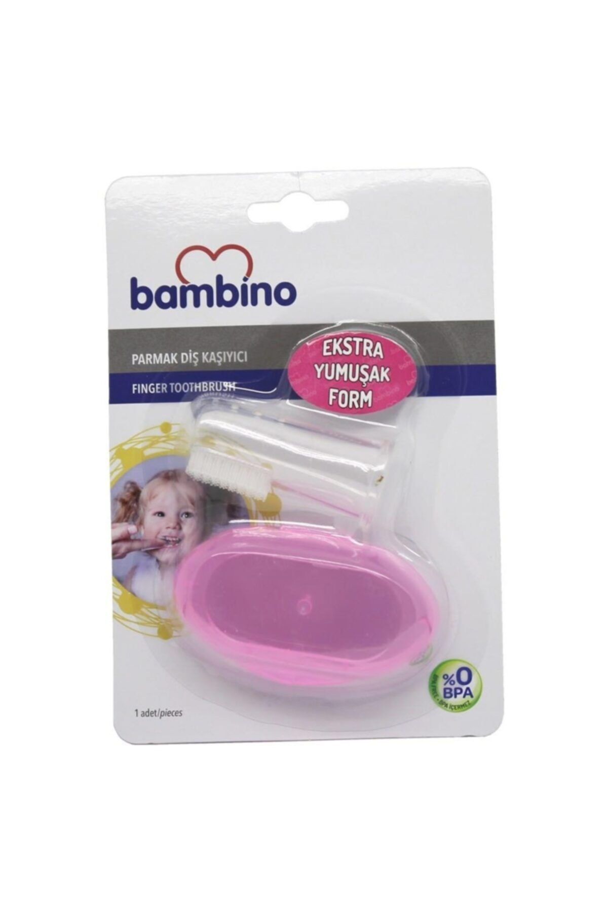 Bambino Bambıno Parmak Dıs Kasıyıcı Pembe Kutulu