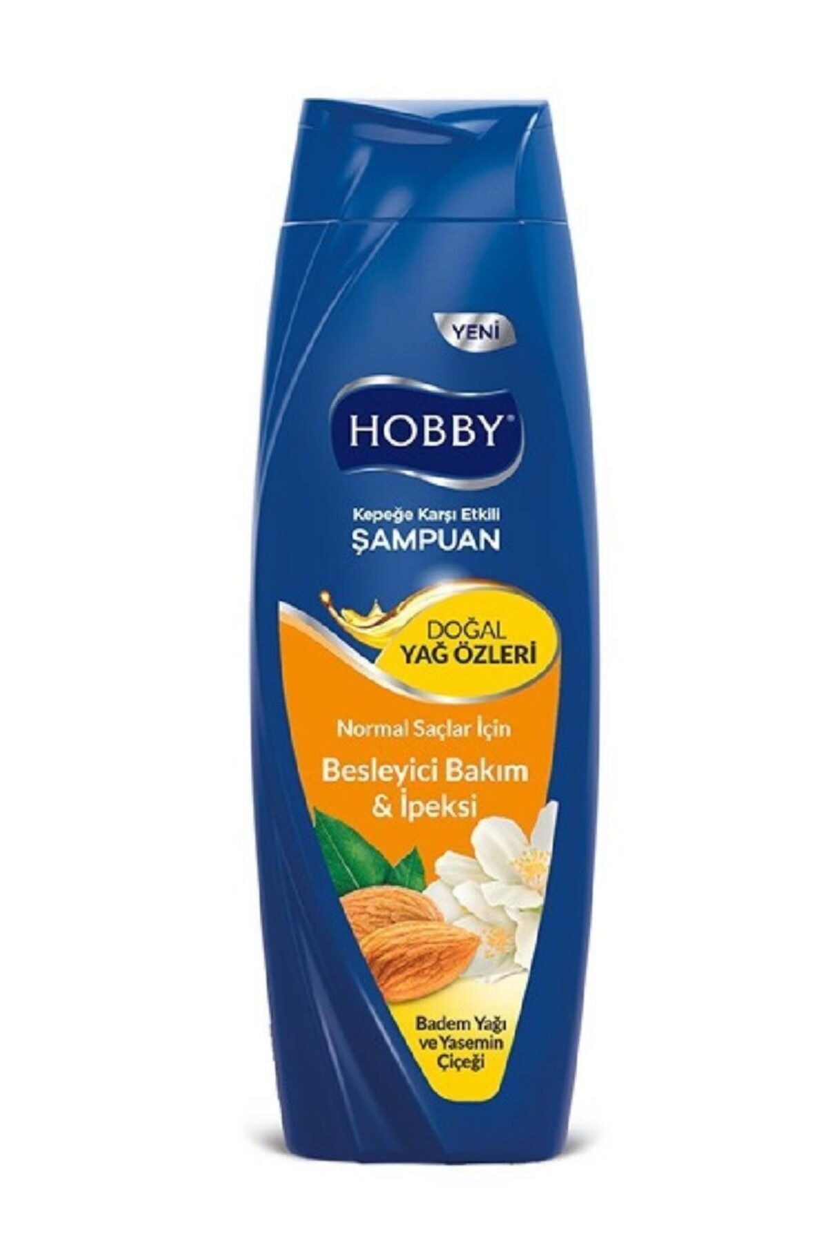 Hobby Unisex Yağ Özlü Kepekli Badem Şampuanı 600 ml