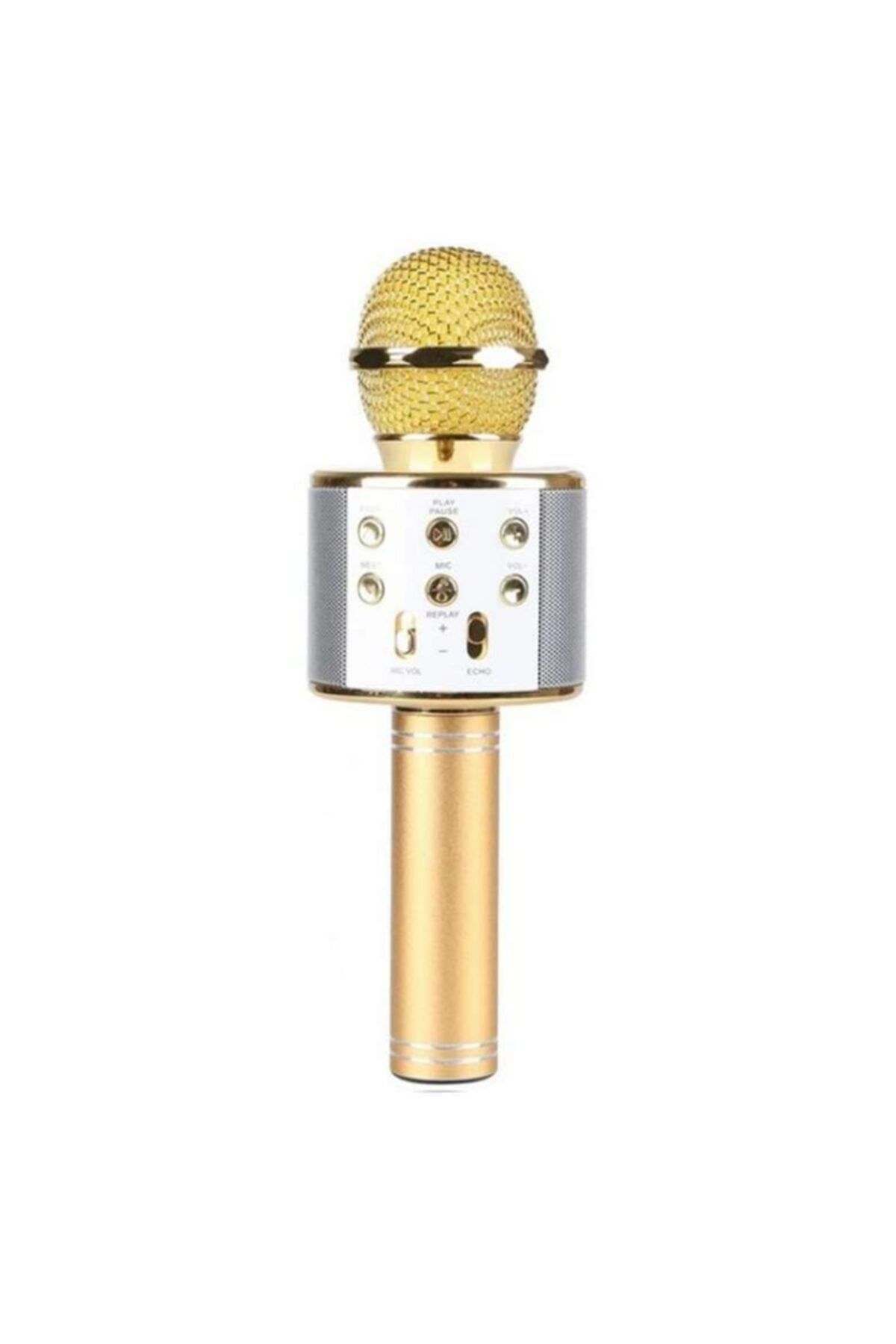 Genel Markalar Karaoke Mikrofon Altın Sarısı