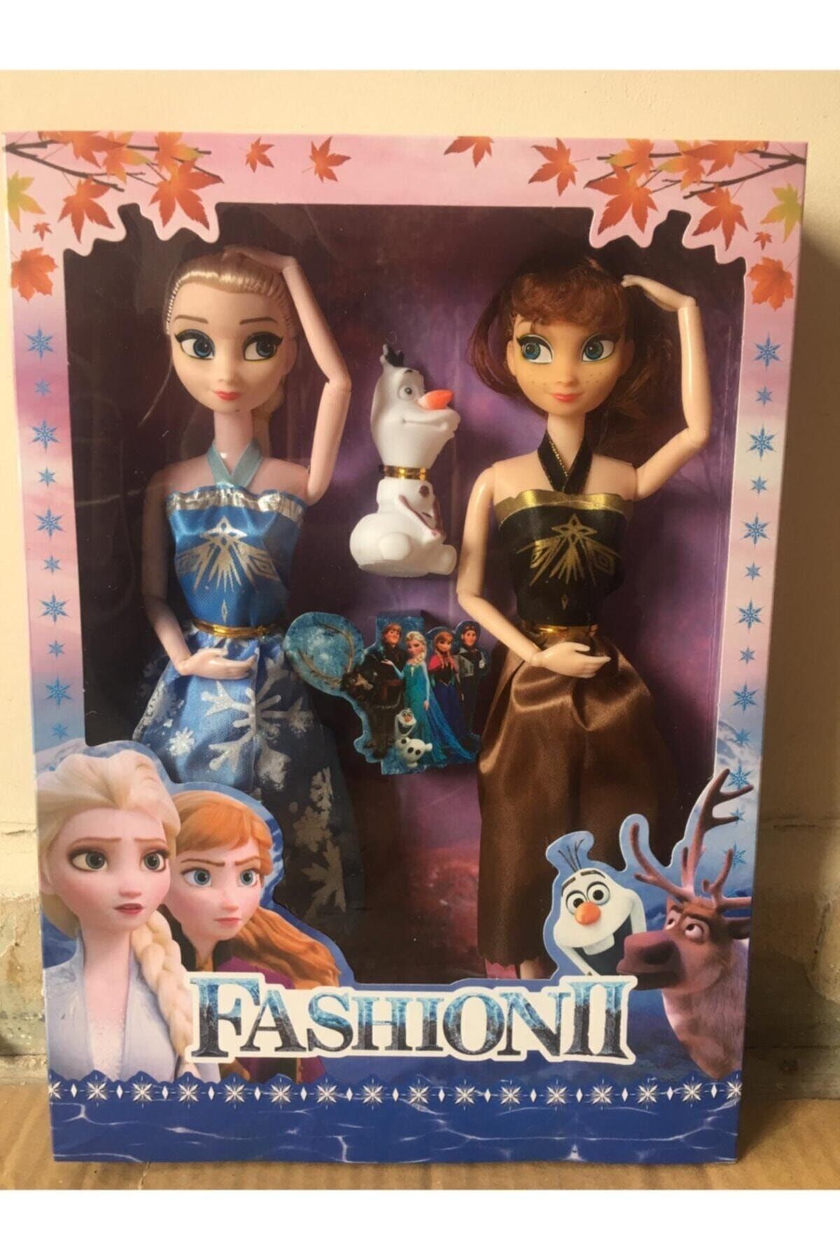 Toys Frozen Elsa Anna ve Olaf Sonsuz Hareket Oyuncak Bebek
