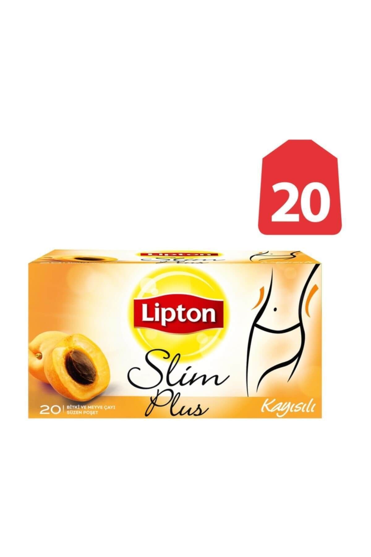 Lipton Form Plus Kayısılı Bardak Poşet Bitki Çayı 20'li