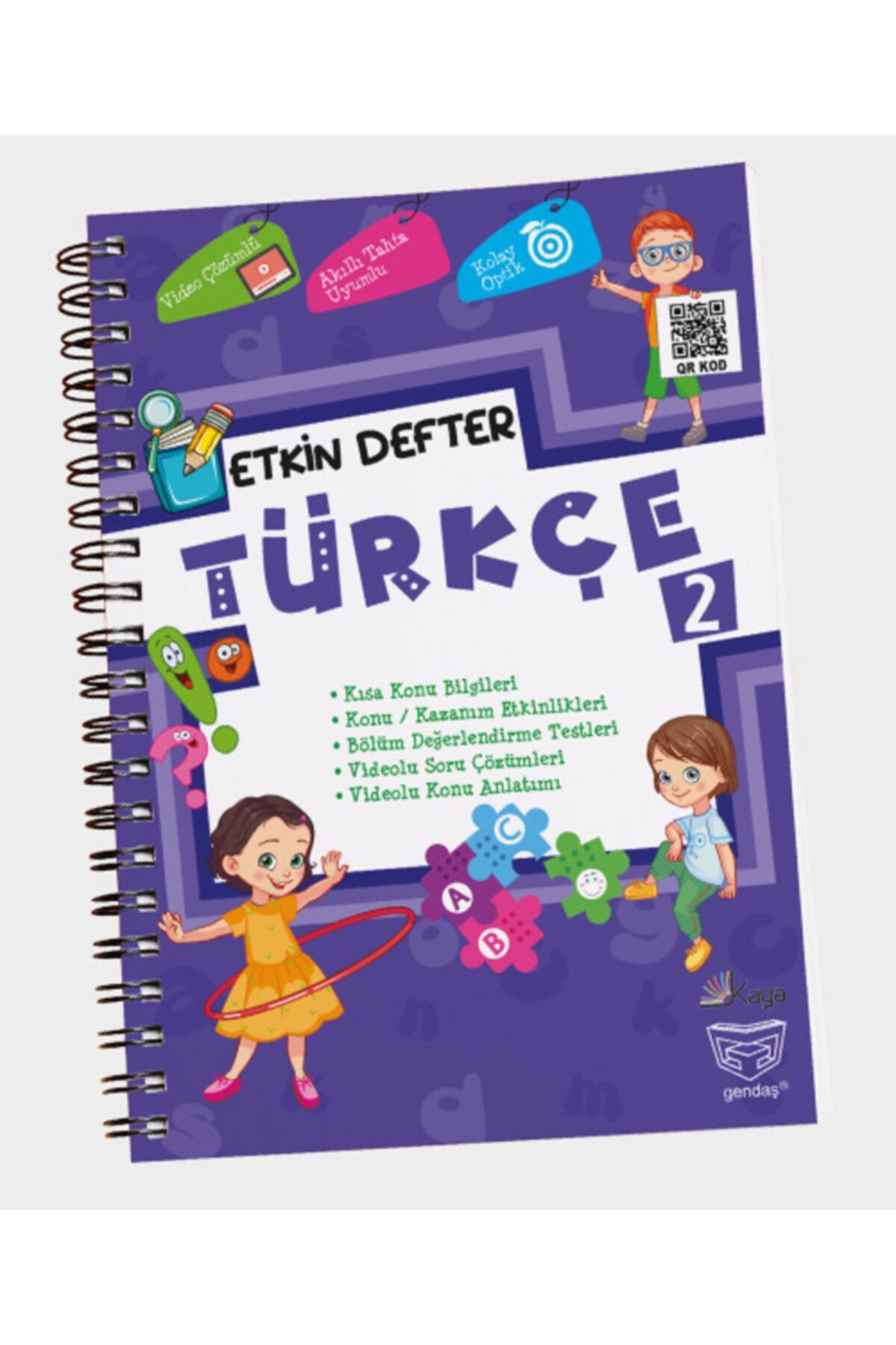 DIGERUI Etkin Defter Türkçe 2.sınıf Gendaş Yayınları