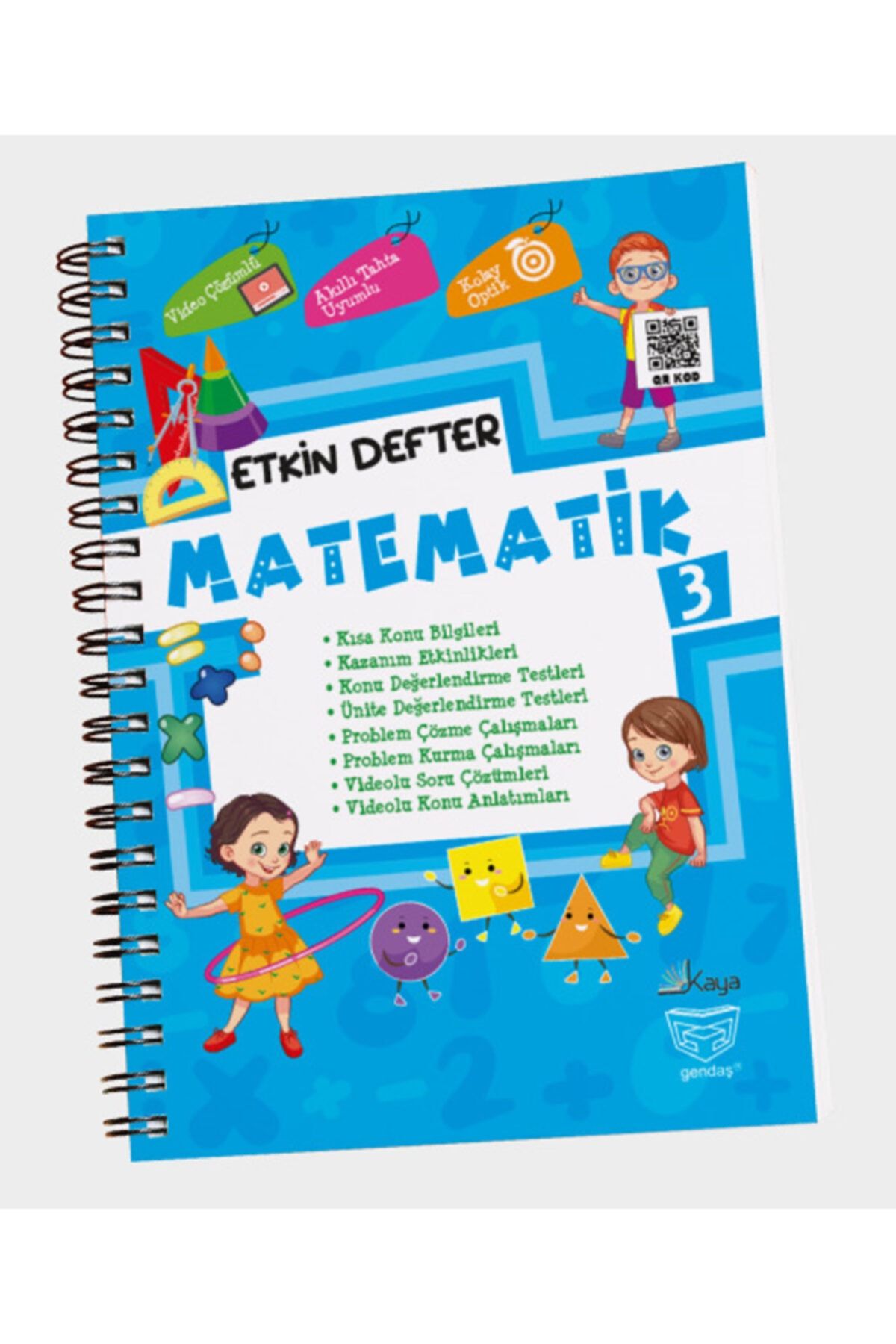 DIGERUI Etkin Defter Matematik 3.sınıf Gendaş Yayınları