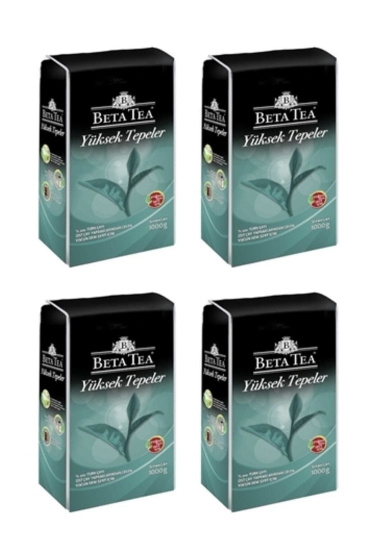 Beta Tea Yüksek Tepeler Dökme Çay 1 kg x 4 Adet