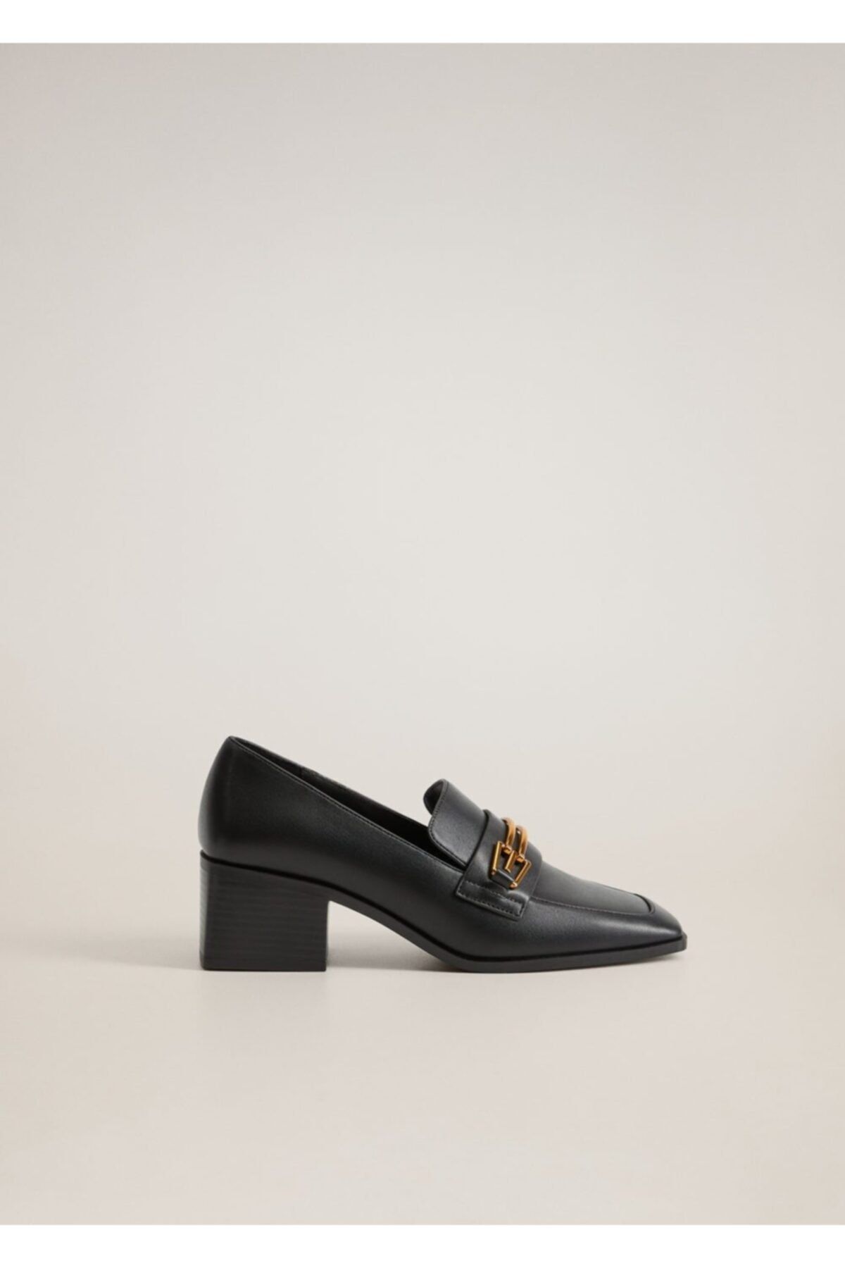 MANGO Kadın Siyah Ayakkabı