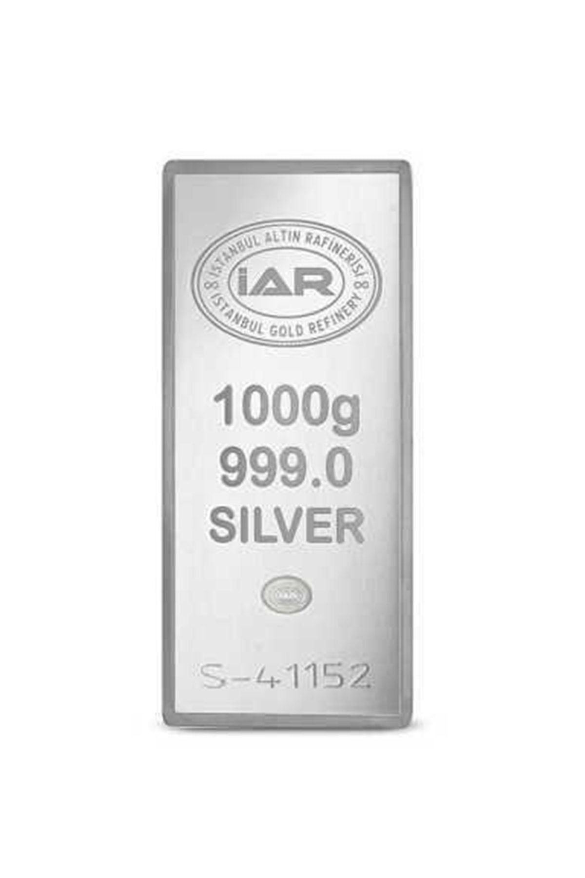 İar 1000 Gram IAR Gümüş Külçe HRM9002