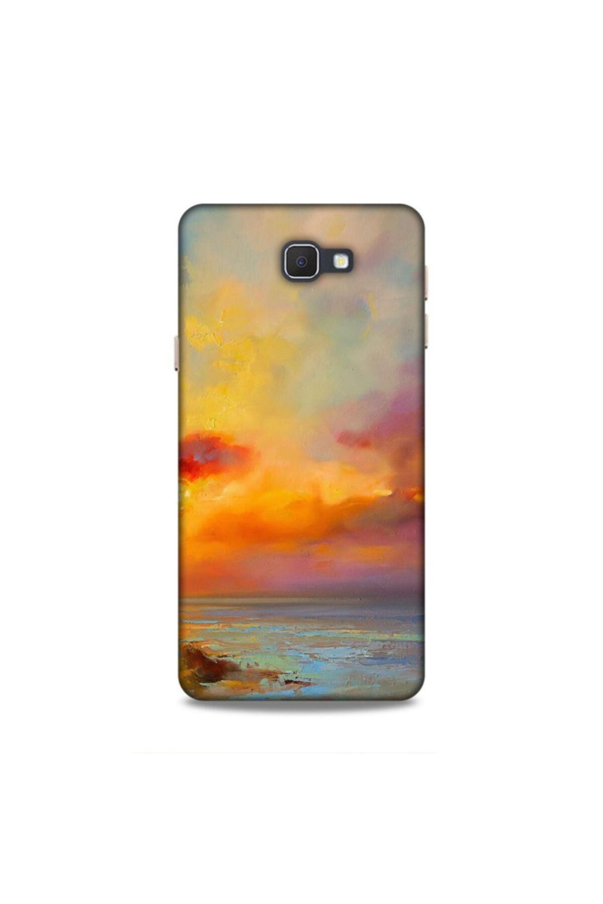 Pickcase Samsung Galaxy J7 Prime Kılıf Desenli Arka Kapak Gün Batımı
