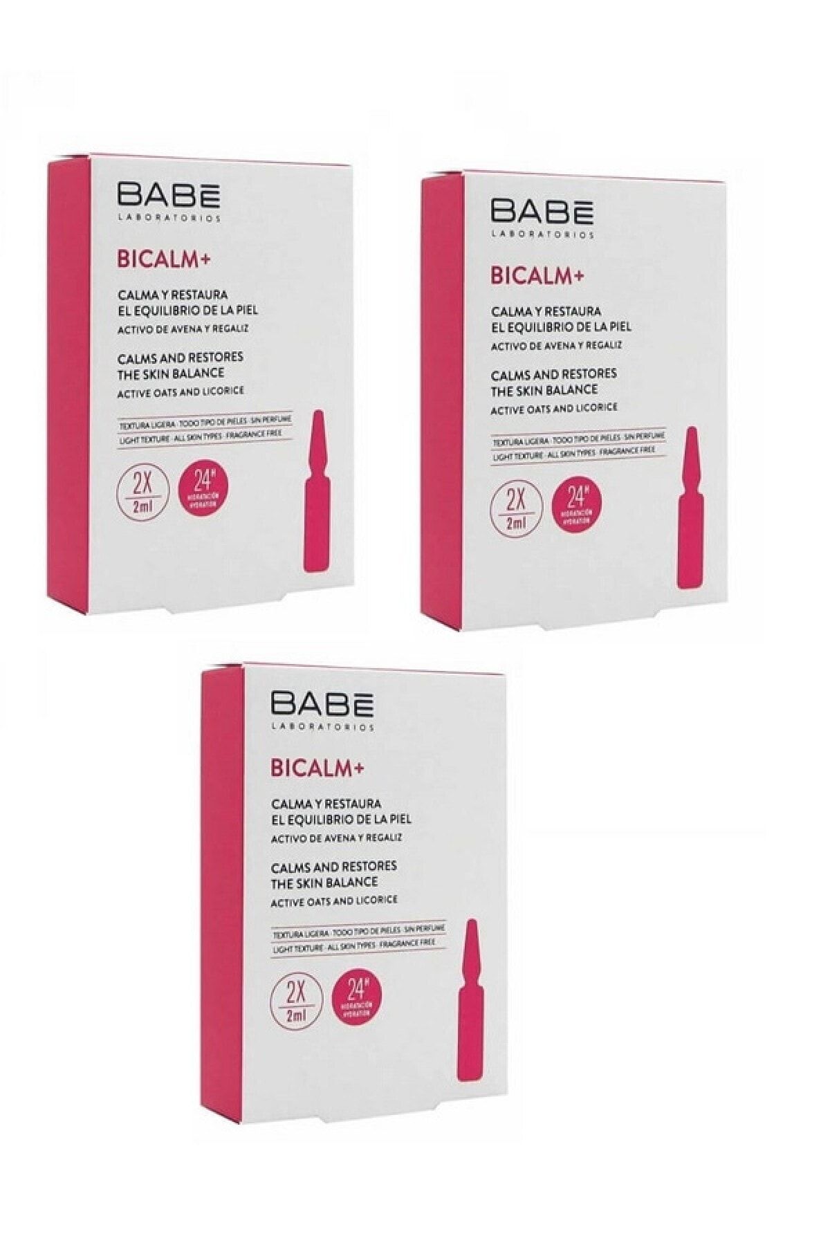 Babe Laboratorios Bicalm+ Ampul Yatıştırıcı Ve Onarıcı Etkili Konsantre Bakım 6x2 ml