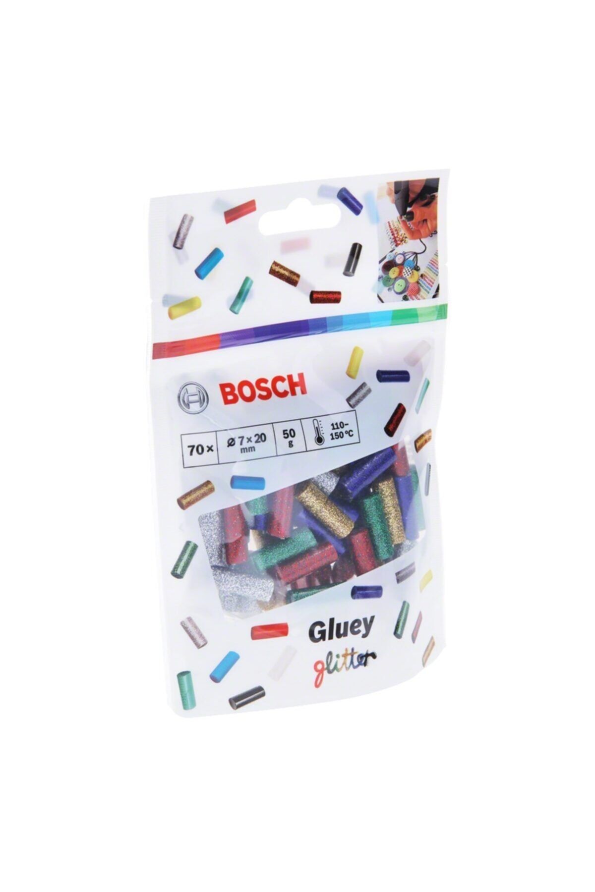 Bosch Gluey Tutkal Çubuğu Simli - 2608002006