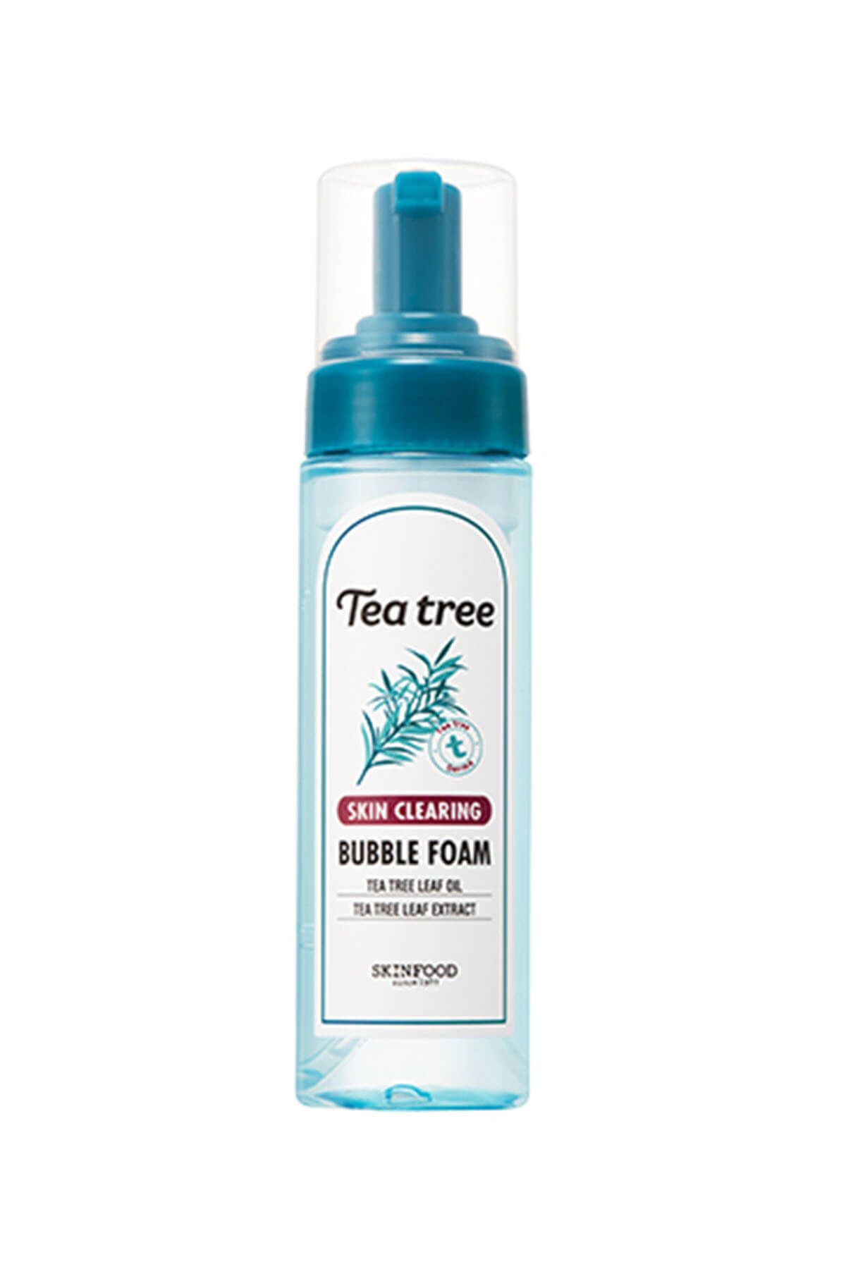 Skinfood Çay Ağacı Özlü Köpük Temizleyici - Tea Tree Skin Clearing Bubble Foam 8809427869939