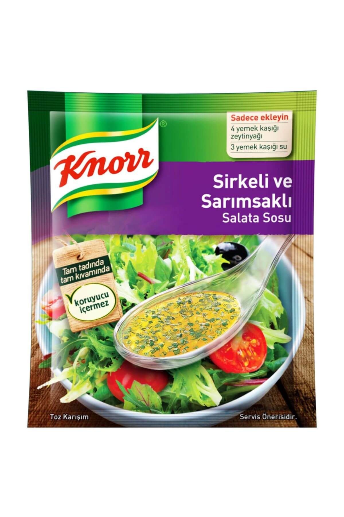 Knorr Sirkeli ve Sarımsaklı Salata Sosu 10 gr
