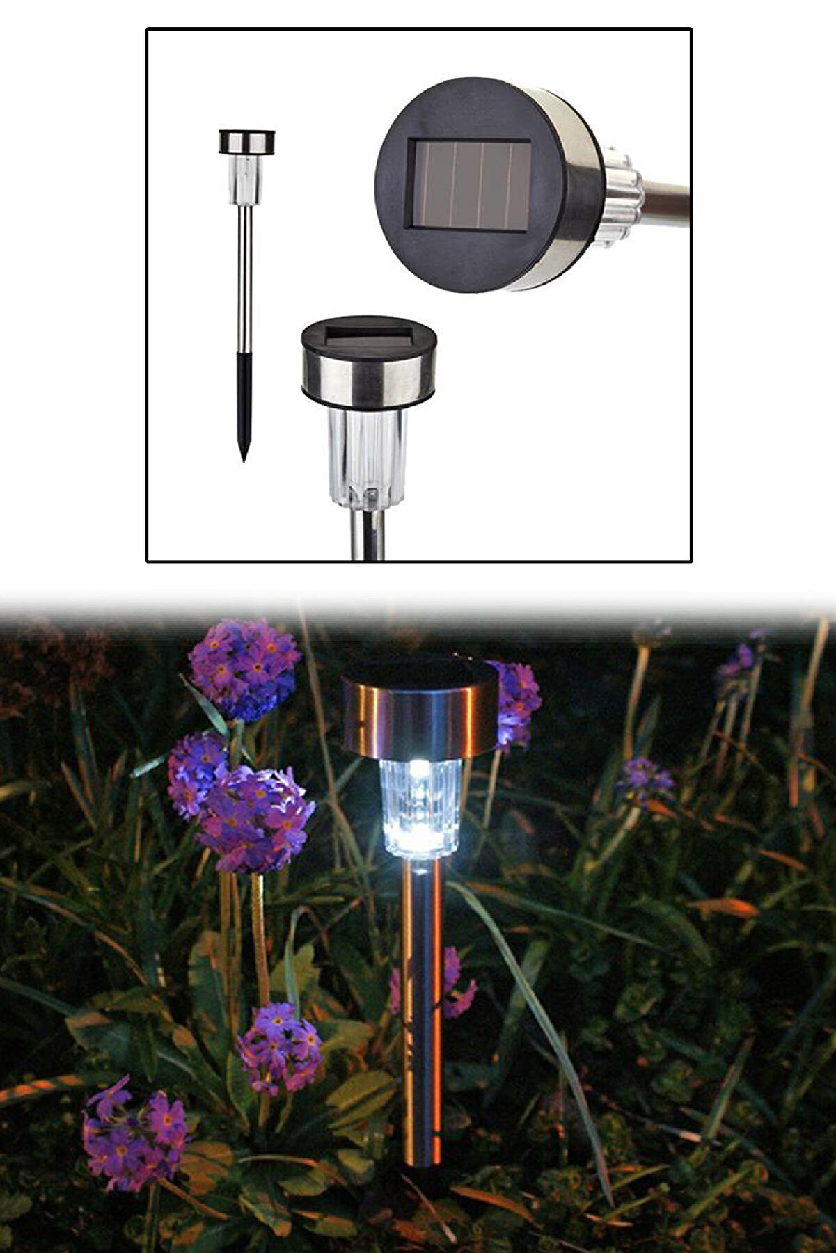 Buffer Kablosuz Solar Bahçe Lambası Garden Lamp (Küçük)