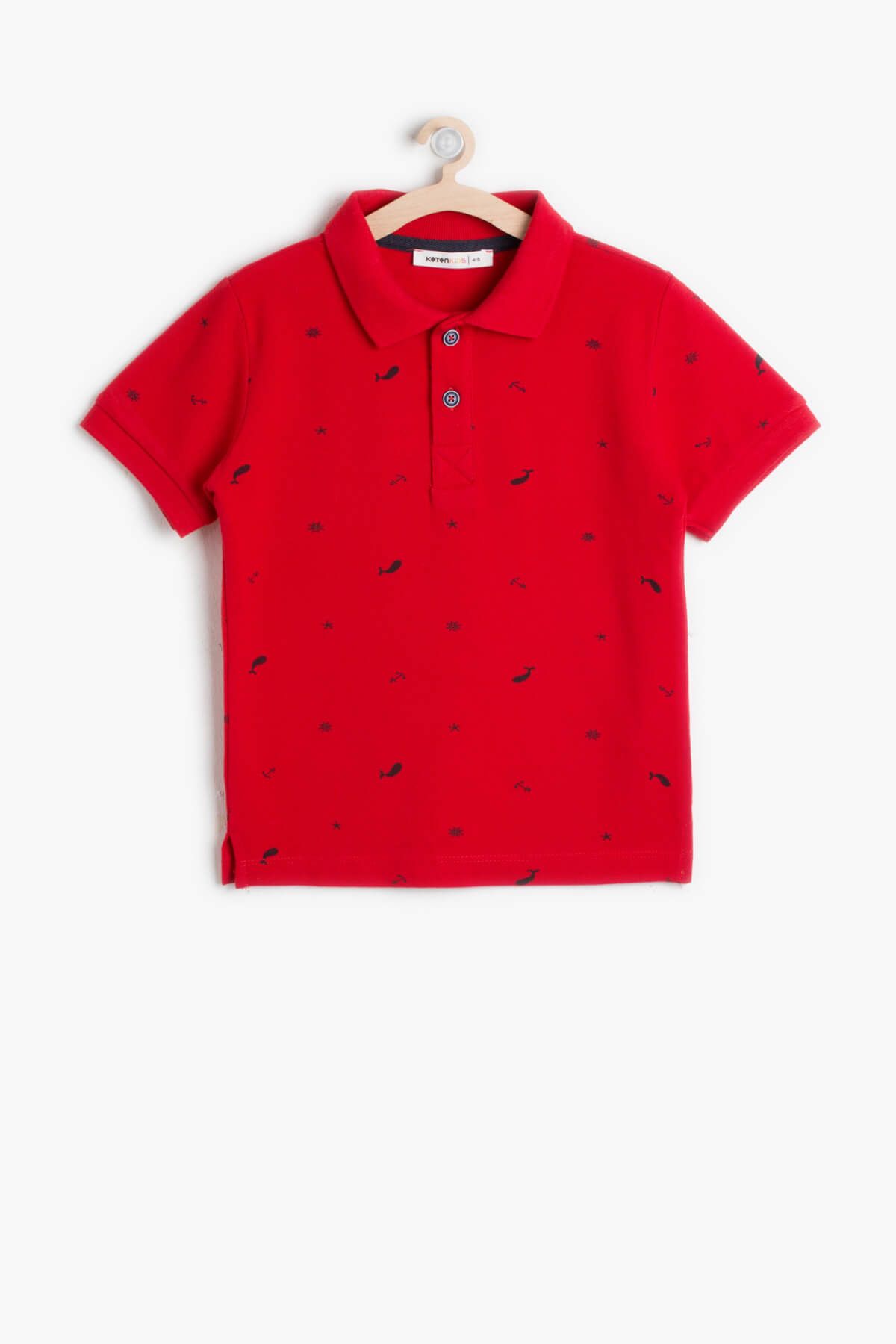 Koton Kırmızı Erkek Çocuk T-Shirt 6YKB18713AK