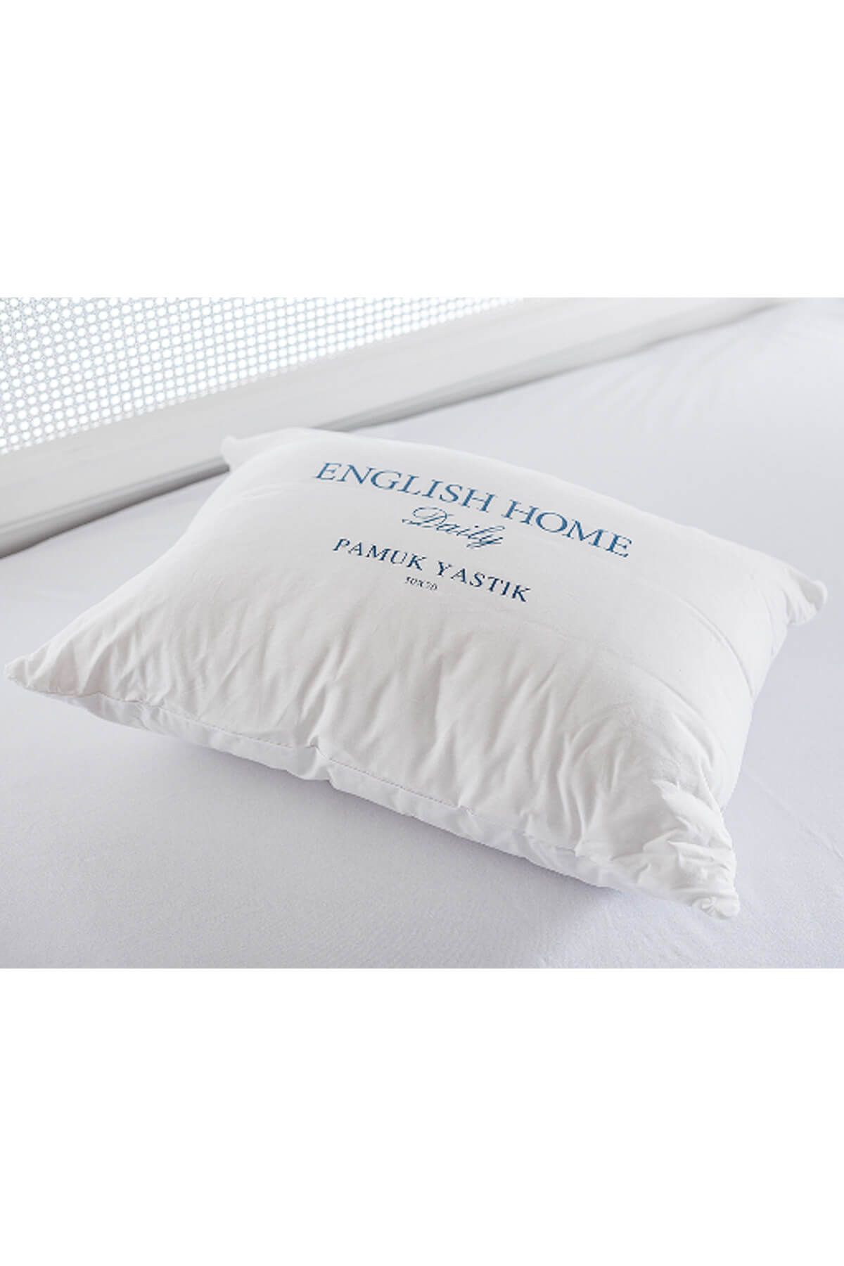 English Home Comfy Pamuk Yastık 50x70 Cm Beyaz
