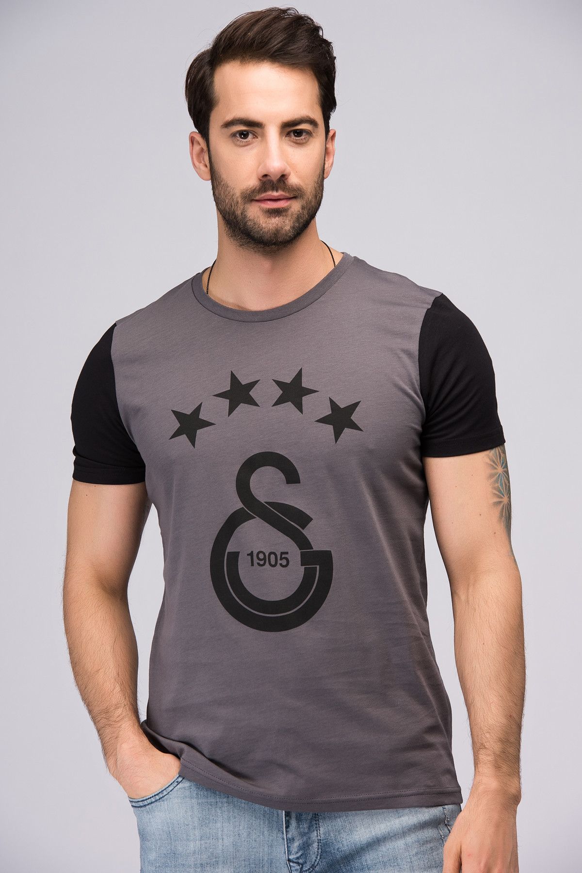 Galatasaray Galatasaray Erkek Antrasit T-Shirt E85602