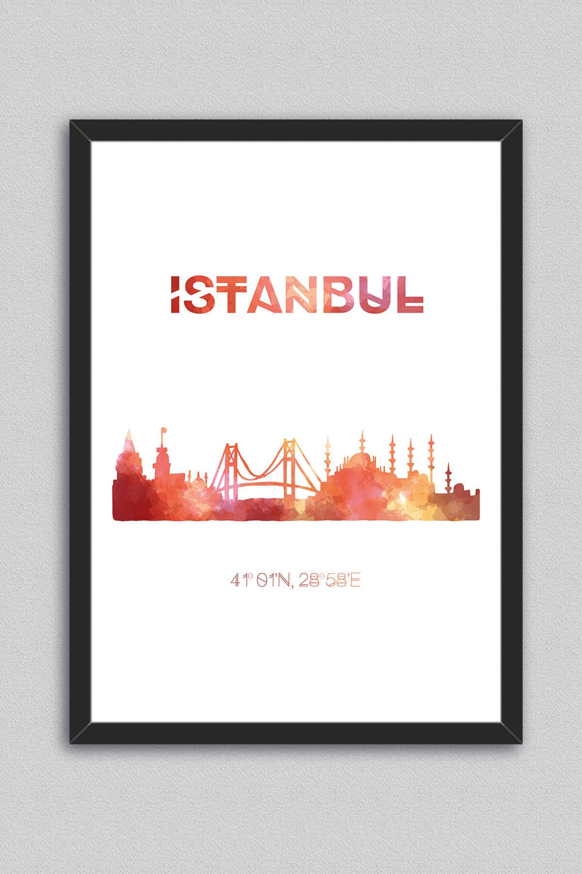 Kozanat İstanbul - Çerçeveli Tablo & Poster - 33 x 43 cm