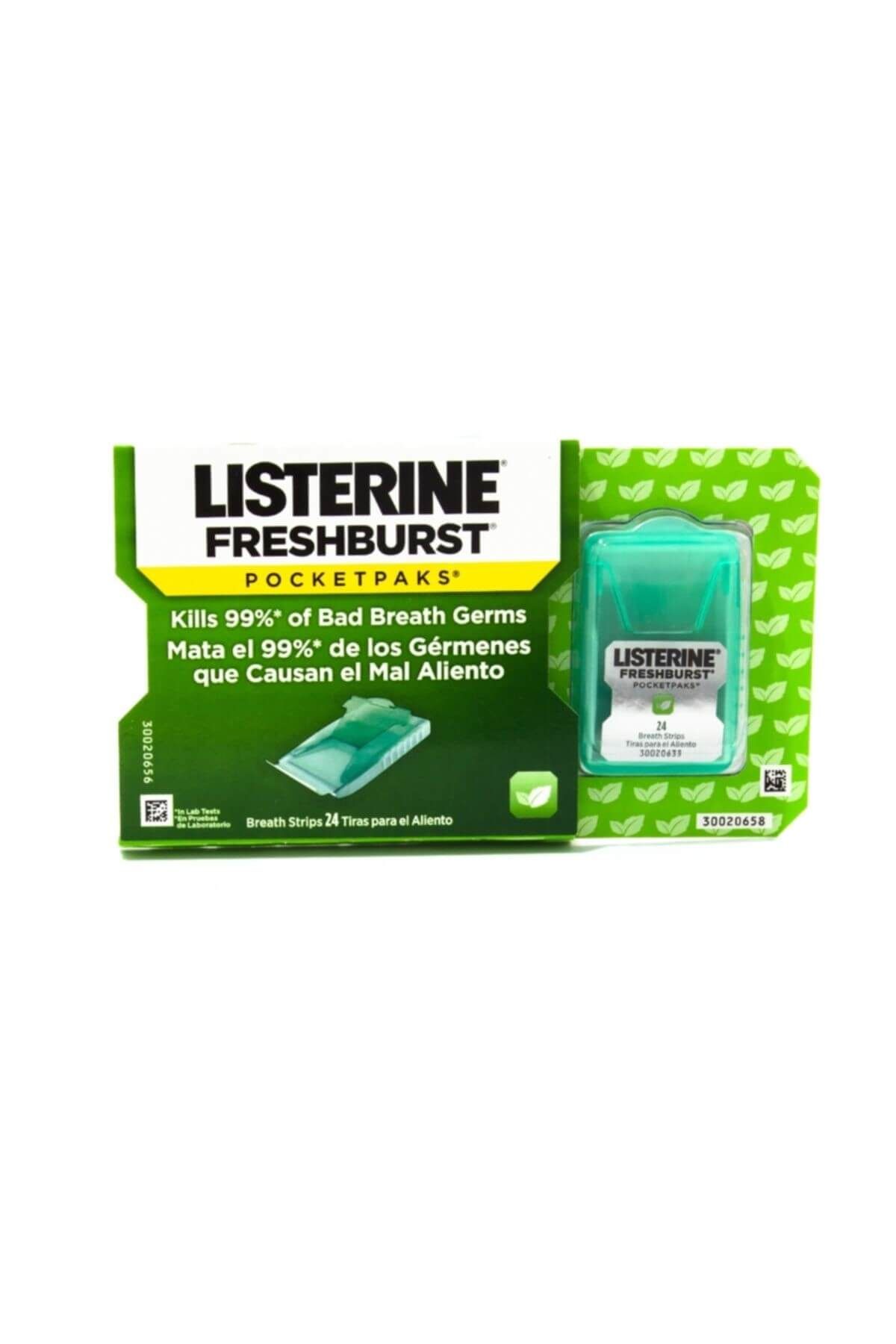 Listerine Ağız Çalkalama Suyu Fresh Burst Pocketpaks x 24 Adet