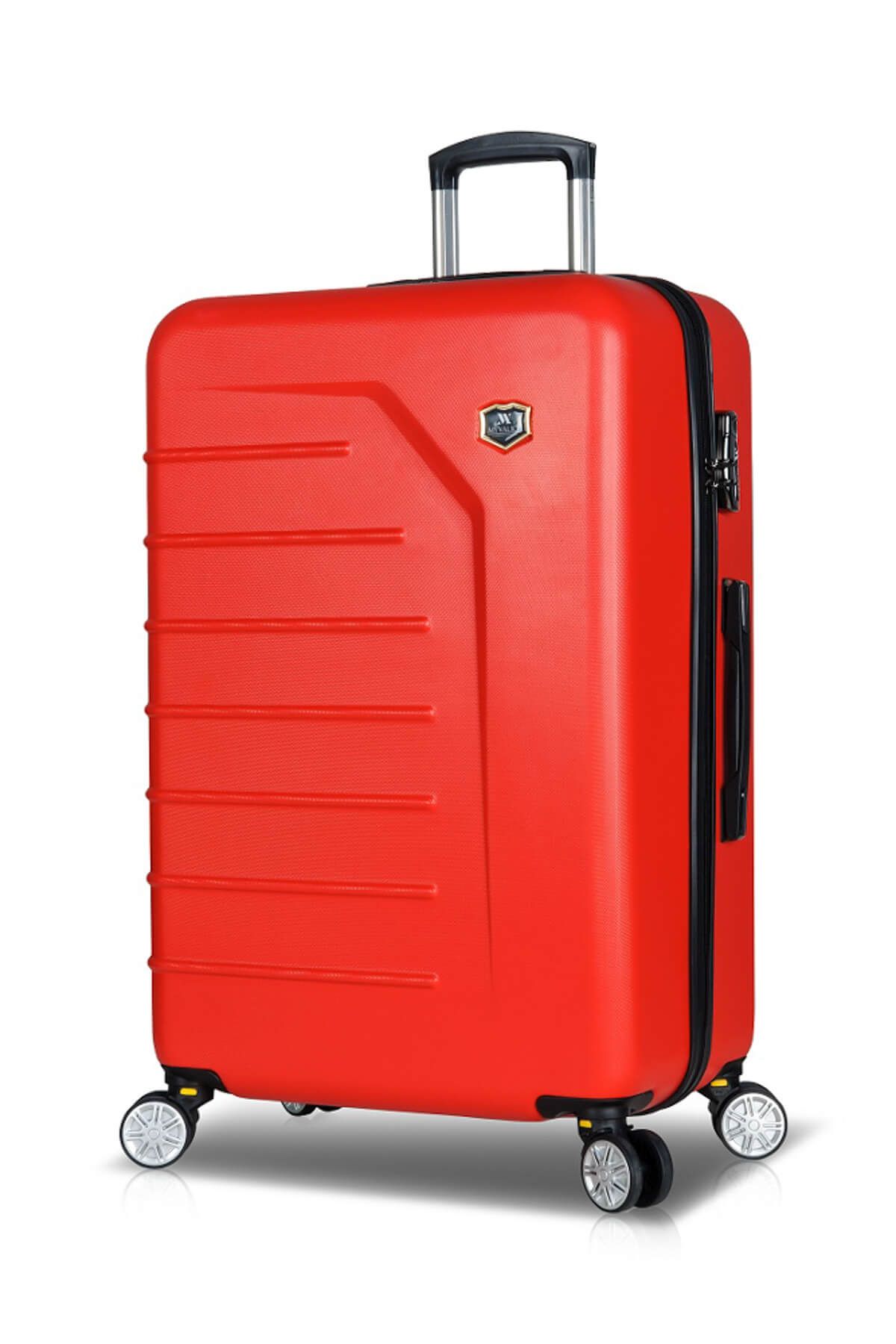 My Valice Kırmızı Premium Abs 2'li Valiz Seti Kabin ve Büyük Mv.P.2.Kb.Krm