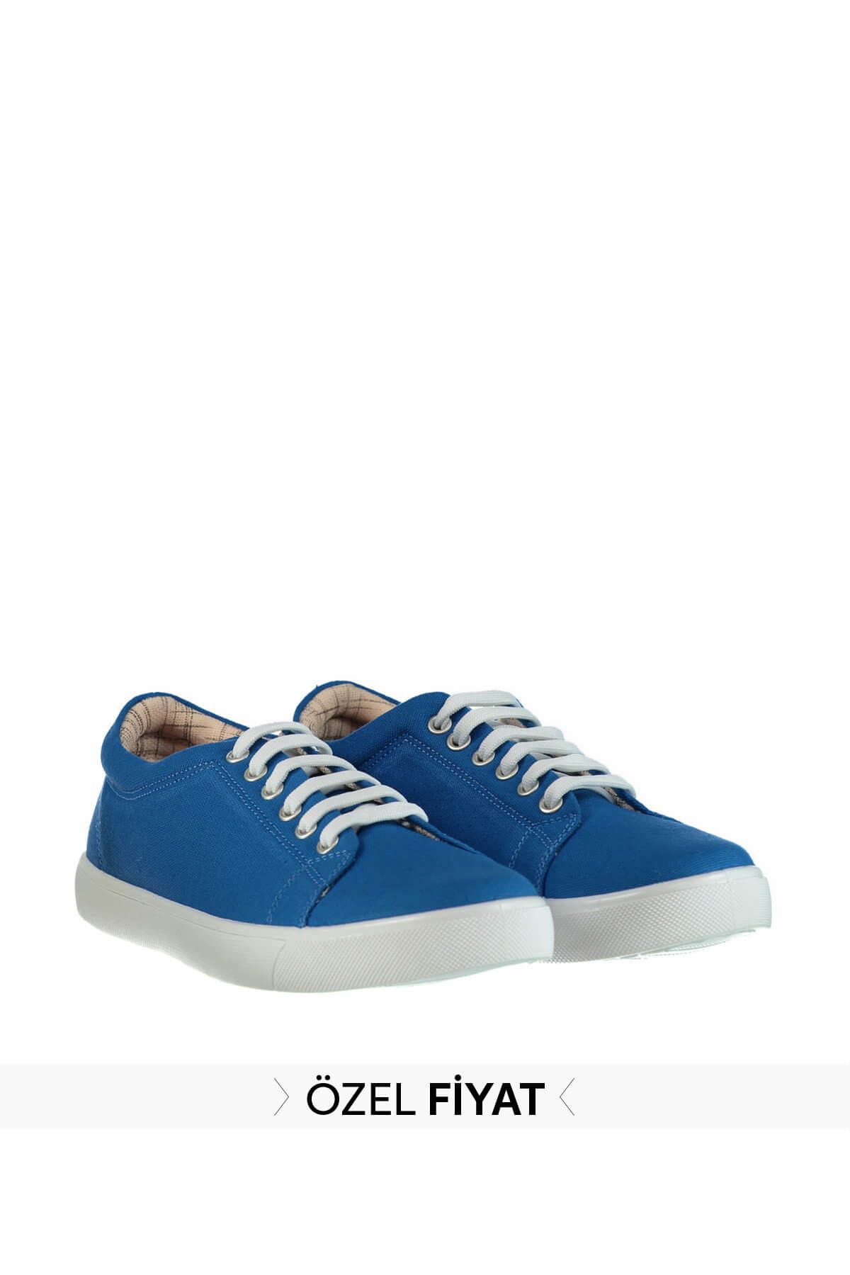 TRENDYOL MAN Mavi Erkek Sneaker - Bağcıklı Spor Ayakkabı