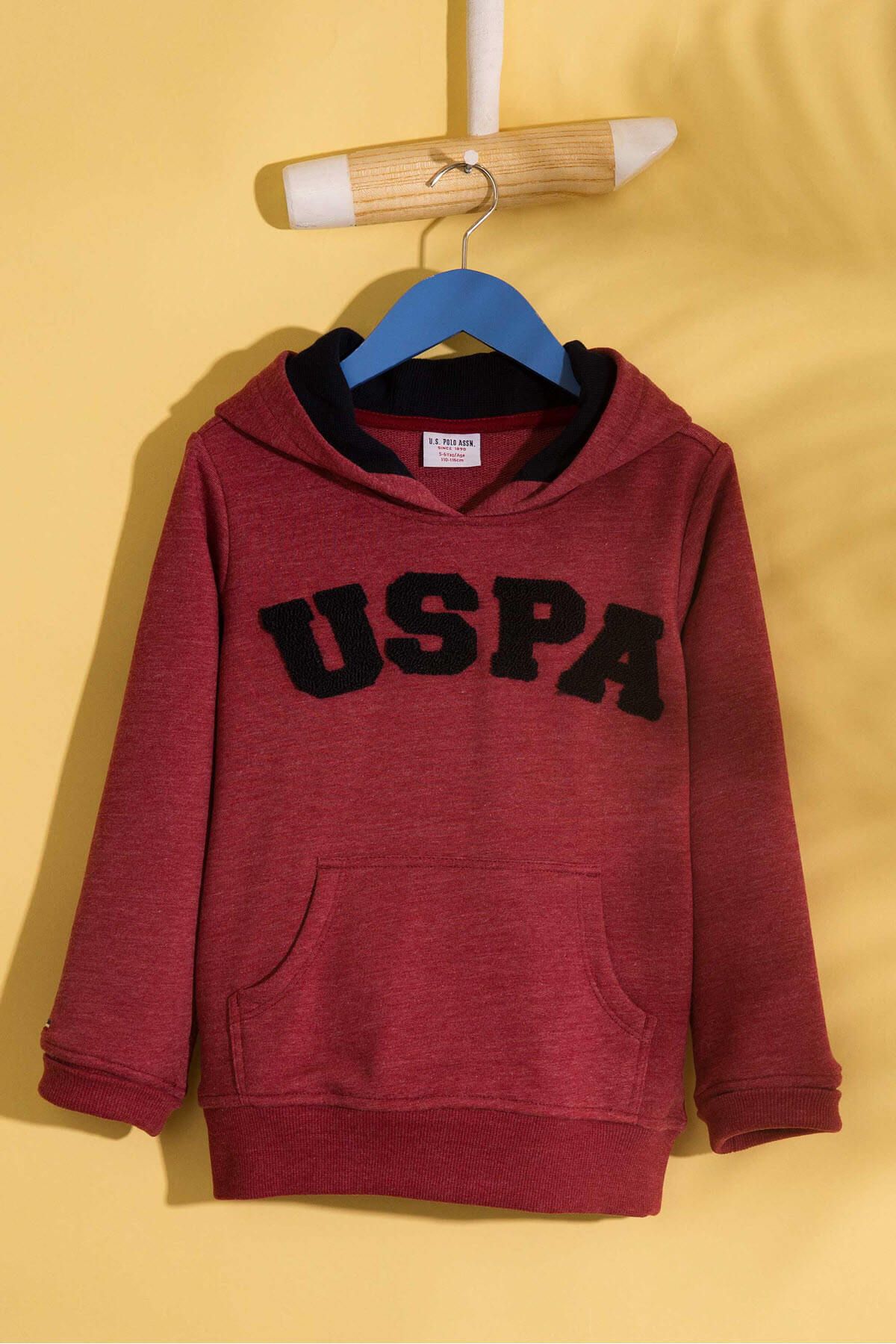 U.S. Polo Assn. Kırmızı Erkek Cocuk Sweatshirt