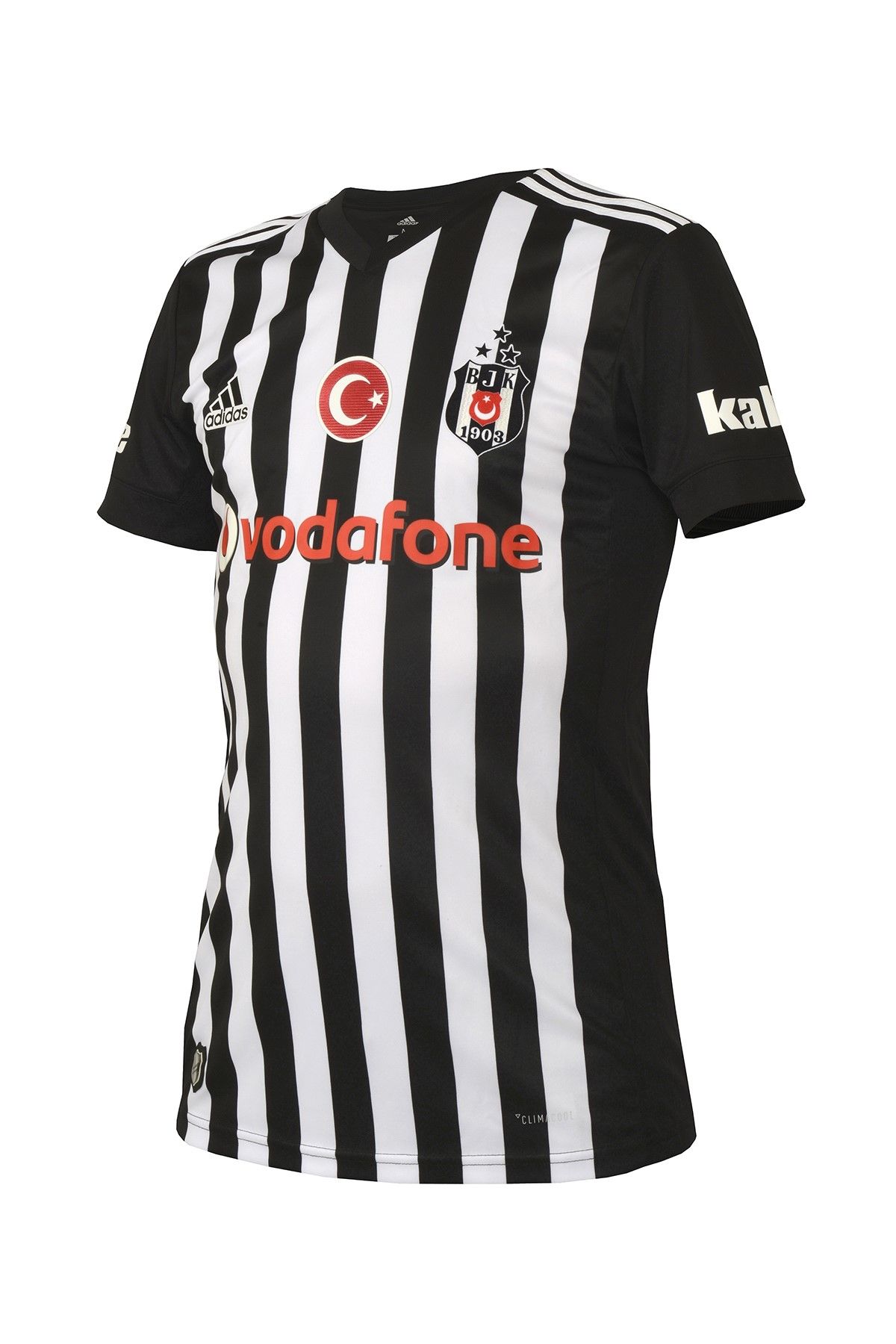 Beşiktaş Siyah Beyaz Çubuklu Forma 8KS4E01001