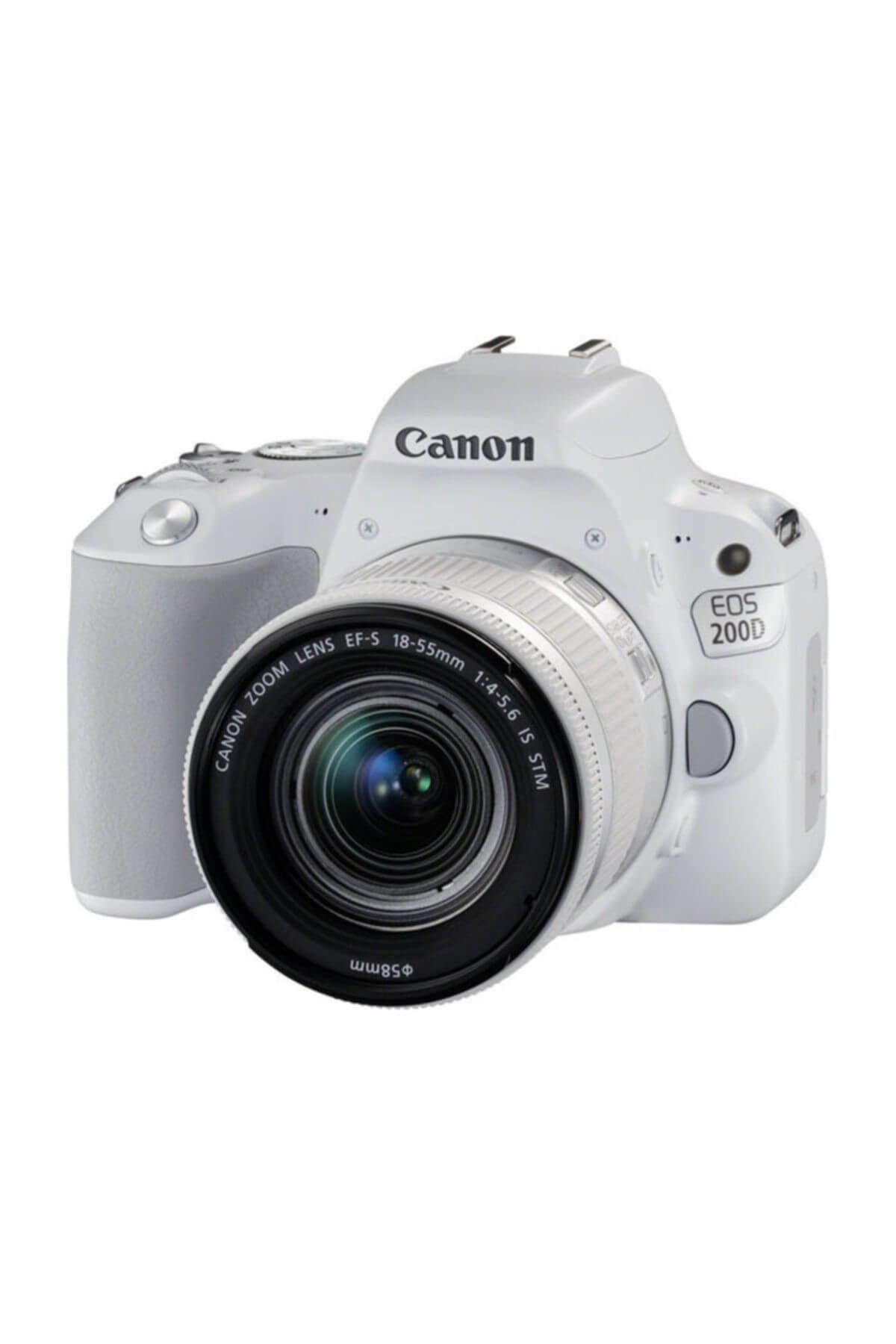 Canon EOS 200D 18-55mm IS STM Fotoğraf Makinesi (Beyaz) (Canon Eurasia Garantili)