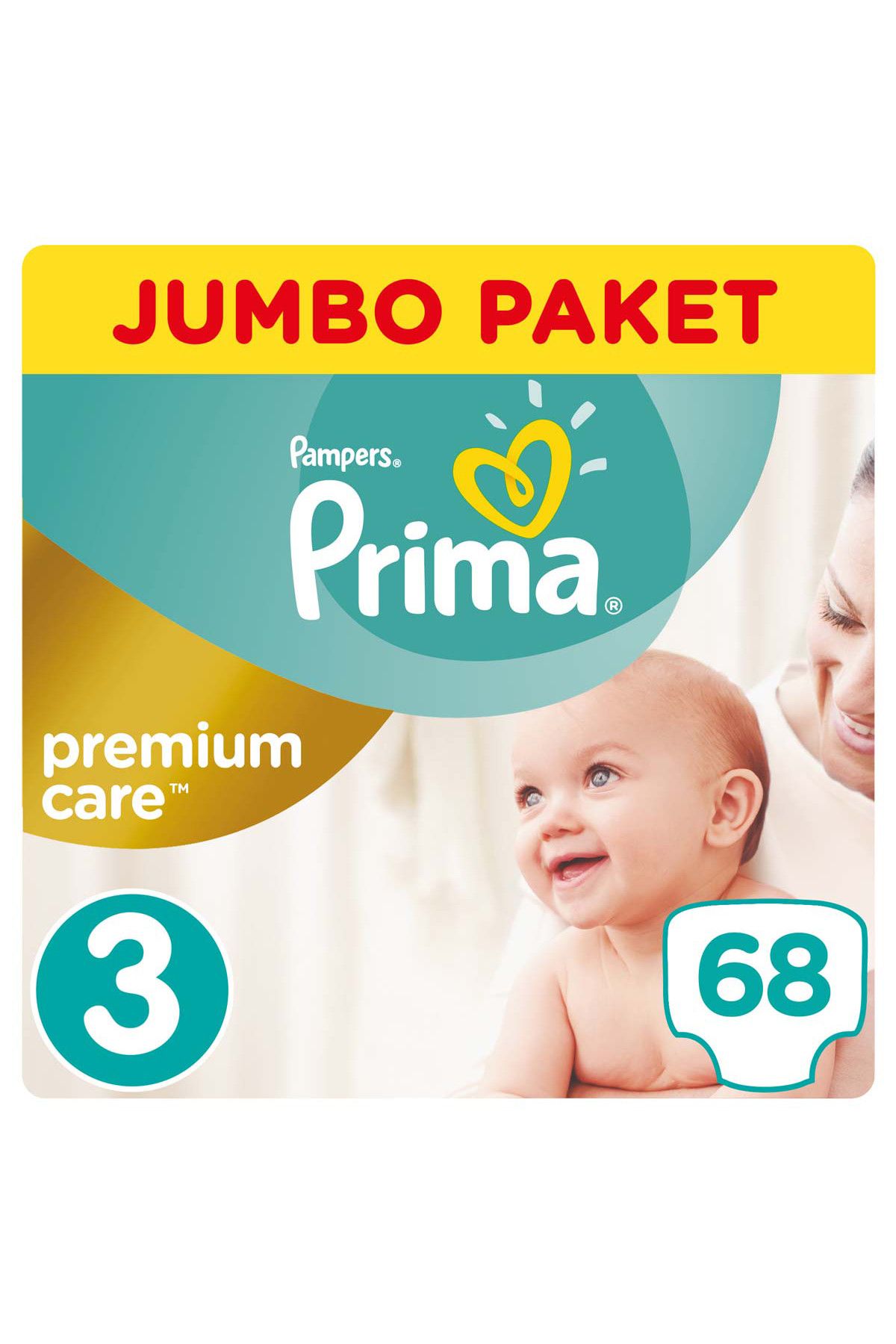 Prima Premium Care Jumbo Paket No:3 68 Adet