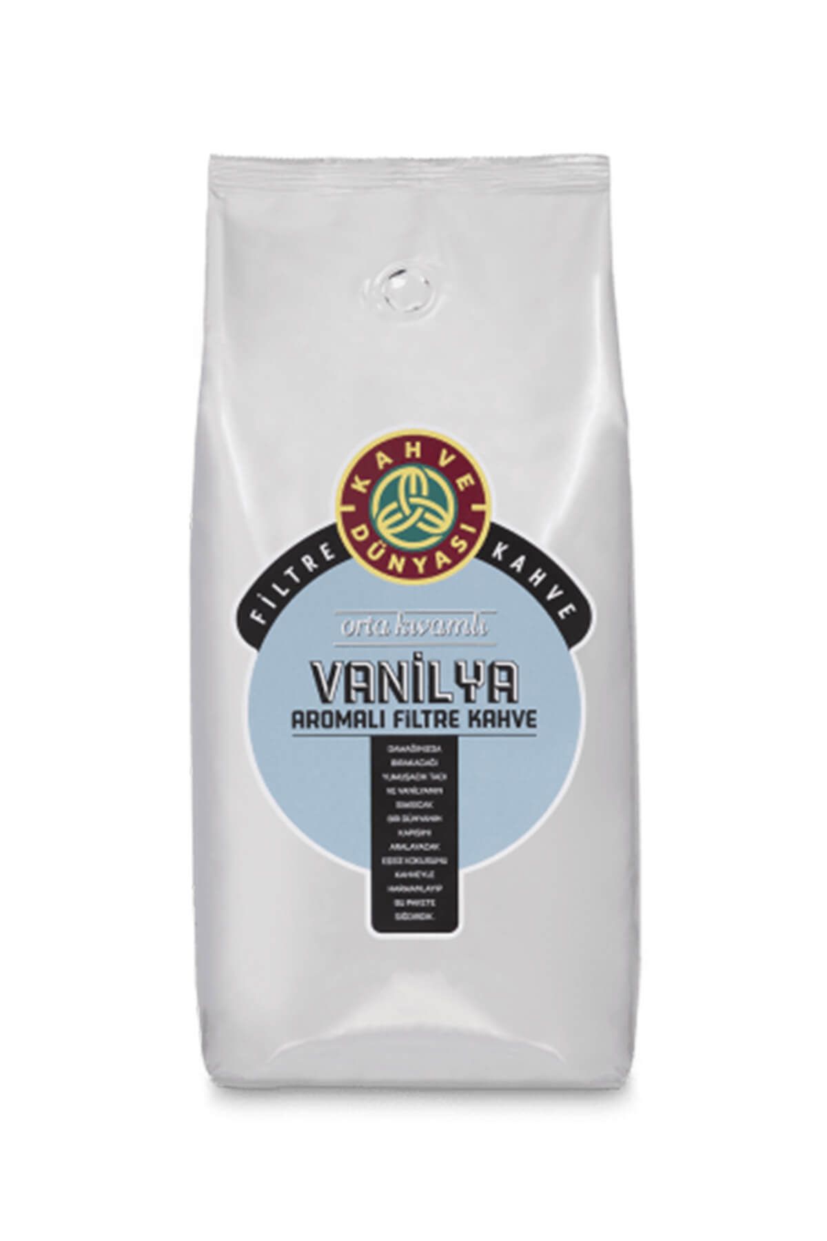 Kahve Dünyası Vanilya Aromalı Filtre Kahve Çekirdek 1 kg