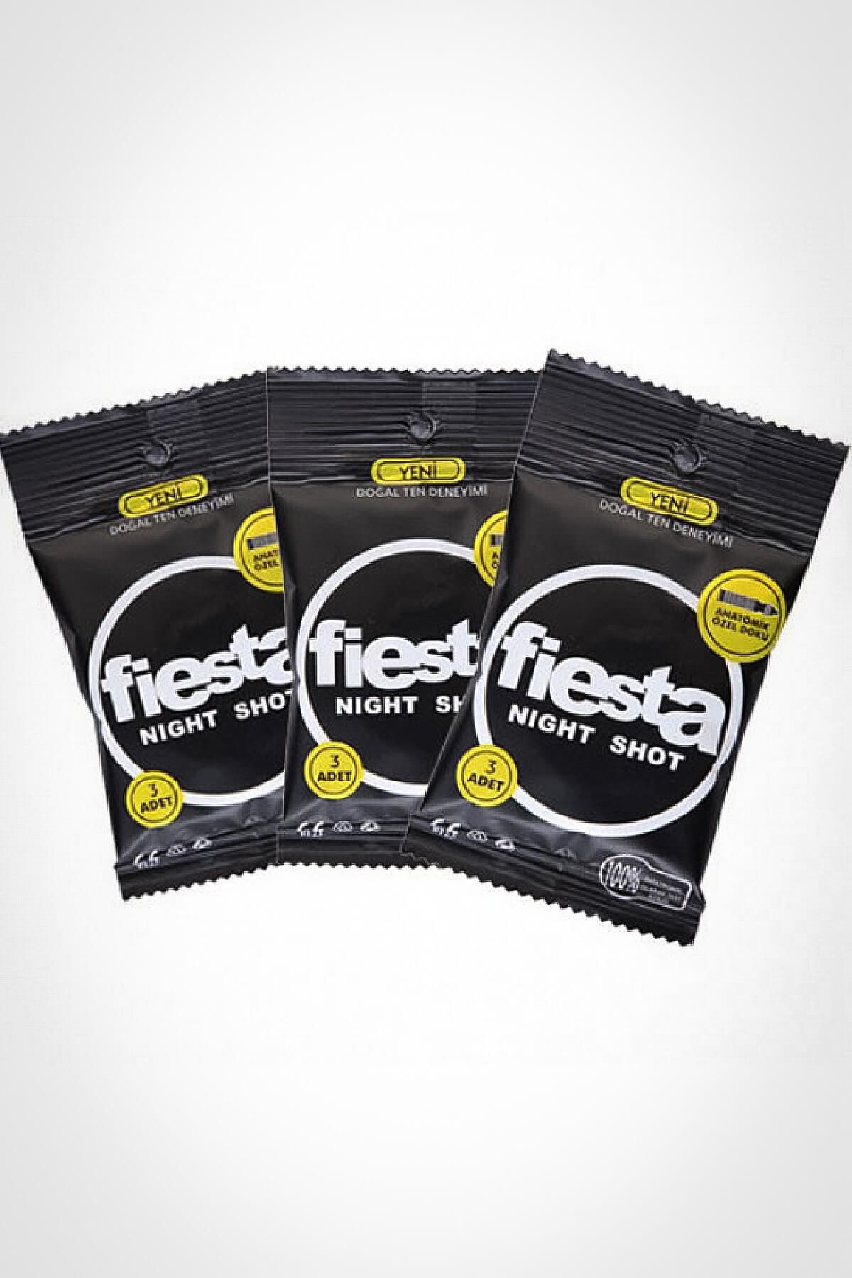 Fiesta Prezervatif Nıght Shot 3X3 Cep Paket Condom
