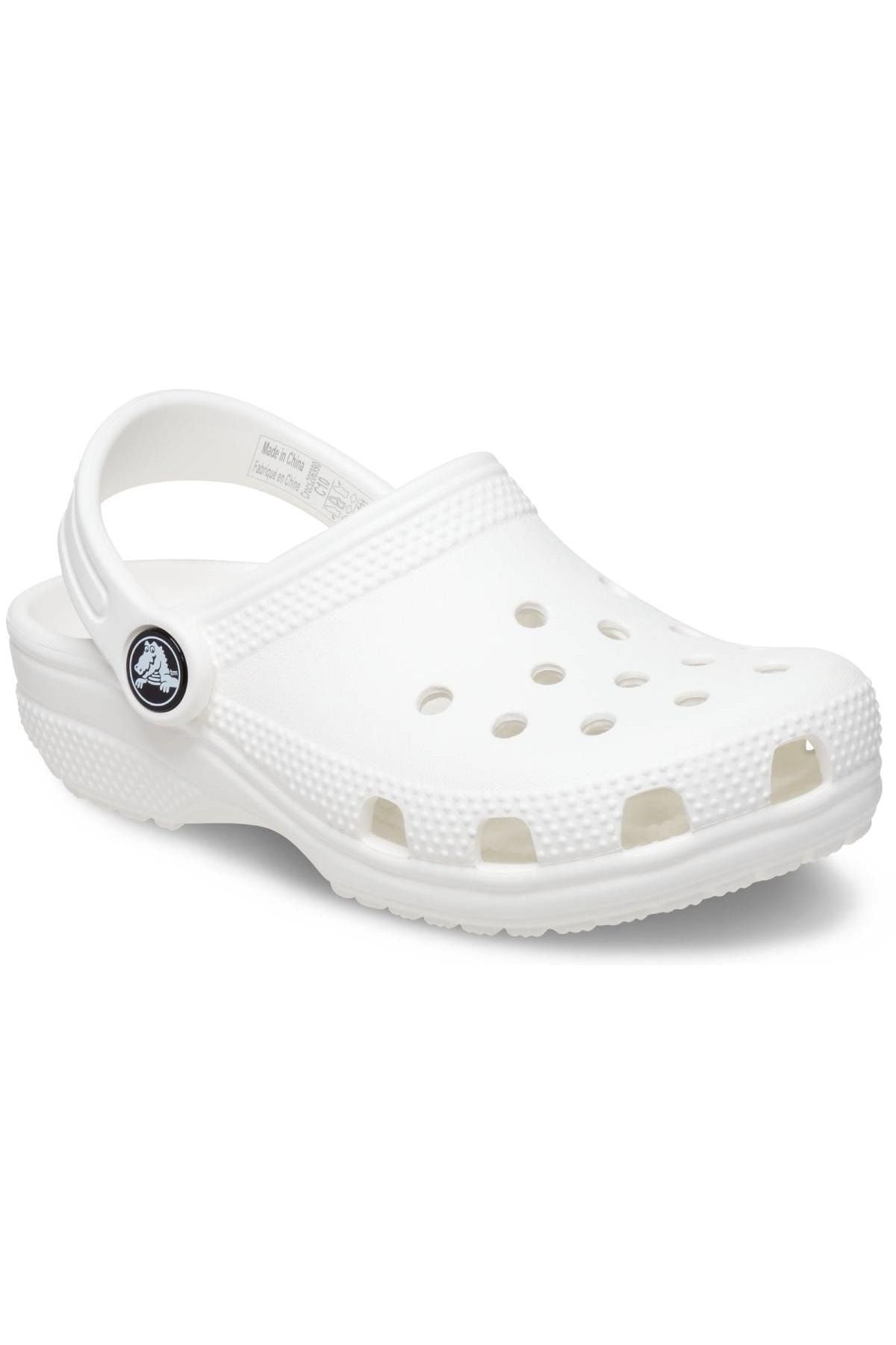 Crocs 206991 K Classic Clog K Beyaz Çocuk Terlik