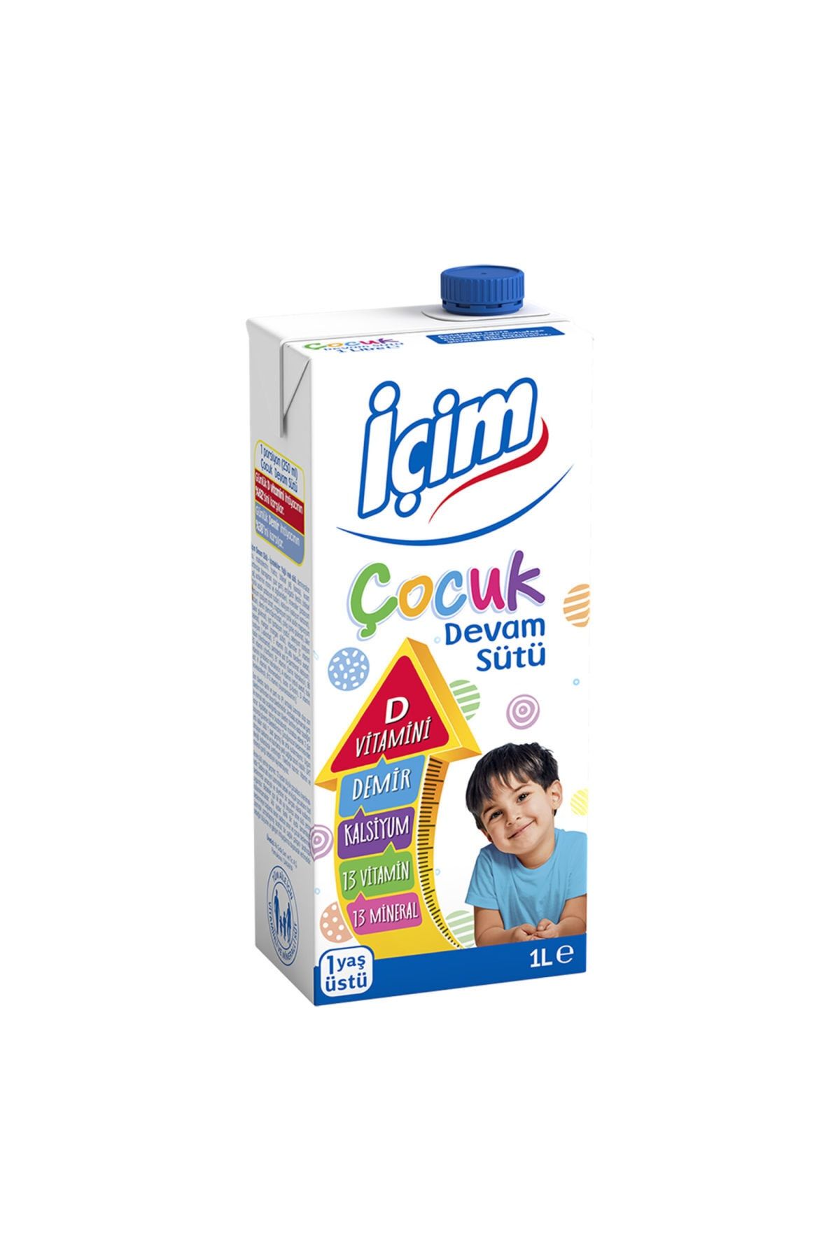 İçim Çocuk Devam Sütü 1 Lt