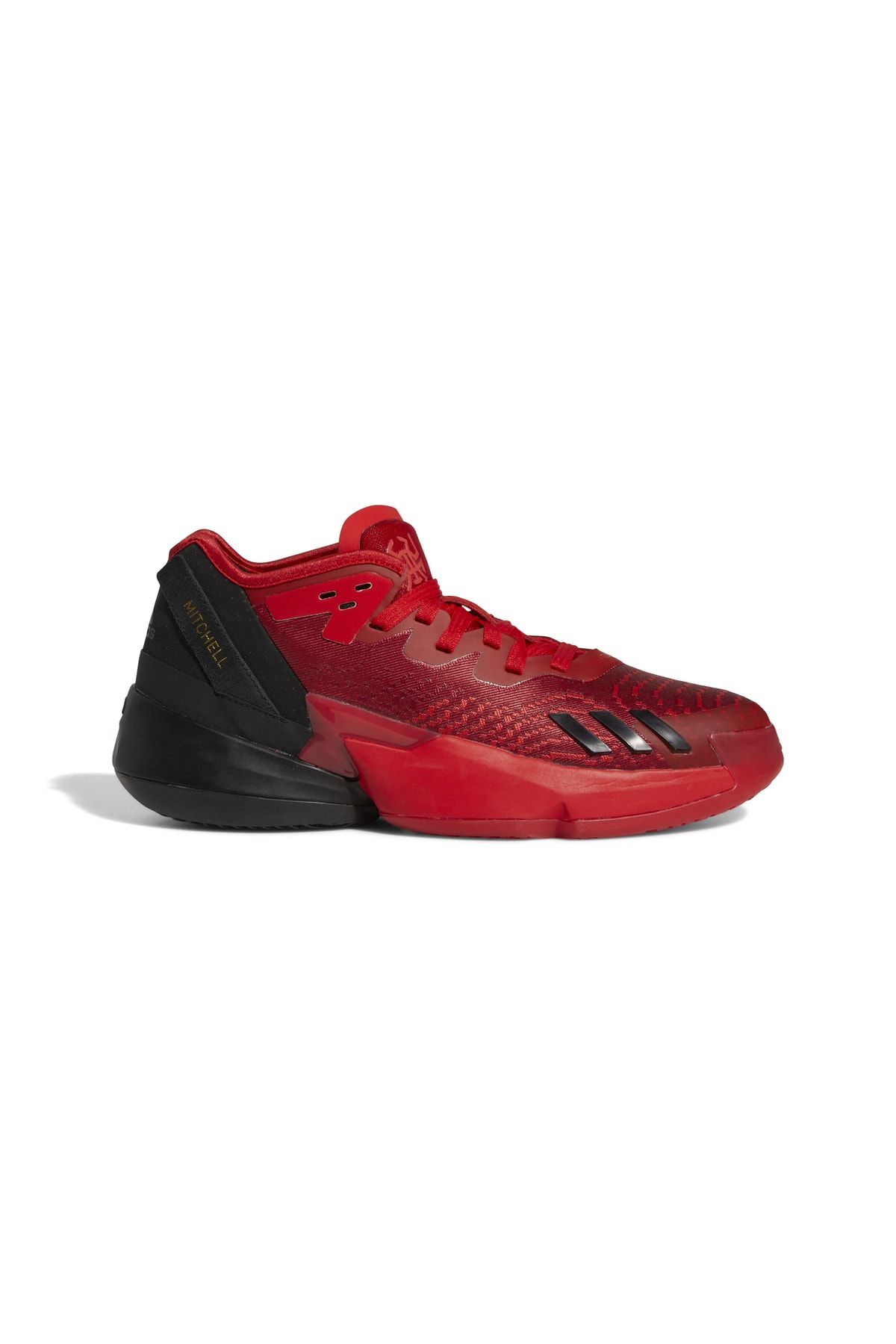 adidas Kırmızı - Siyah Erkek Basketbol Ayakkabısı Gx6886 D.o.n. Issue 4