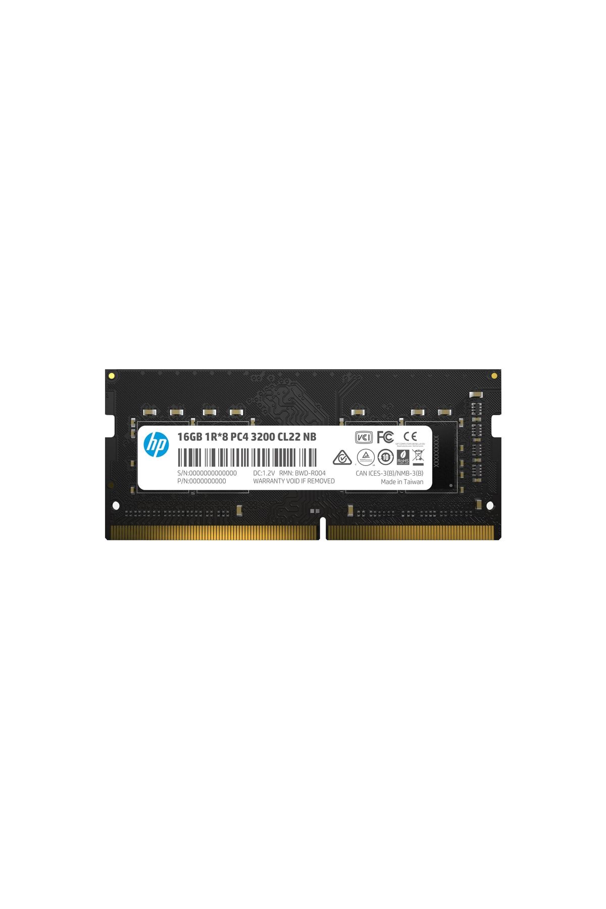 HP S1 SODIMM DDR4 3200MHz 16GB NOTEBOOK RAM