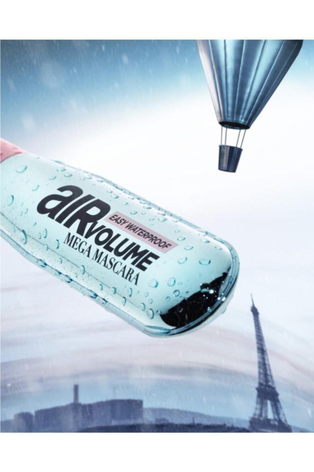 L'Oreal Paris Air Volume Mega Easy Waterproof Süper Suya Dayanıklı Maskara  Siyah