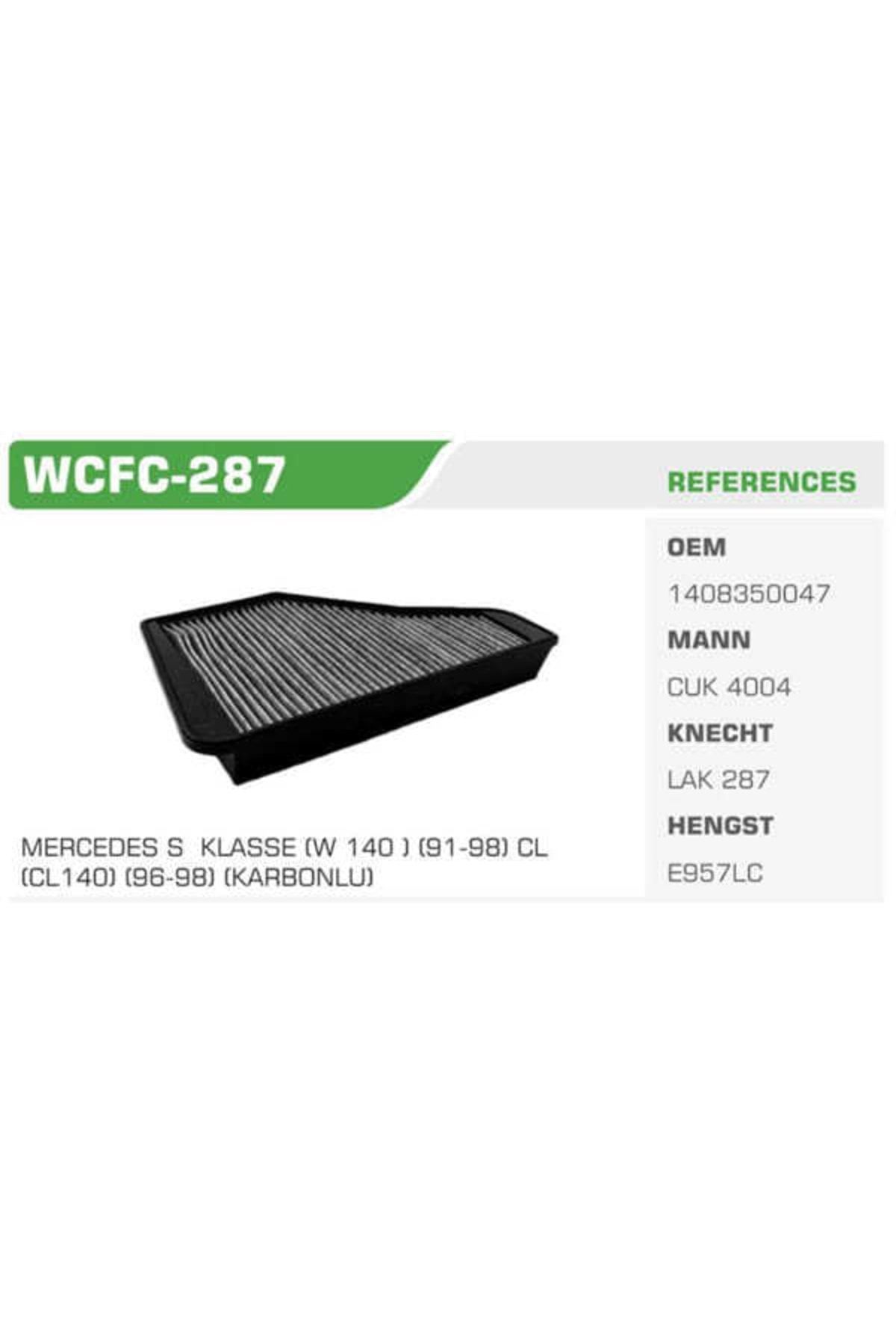 Winkel Wcfc-287 Polen Filtresi Mercedes W140 C140 S280 93-98