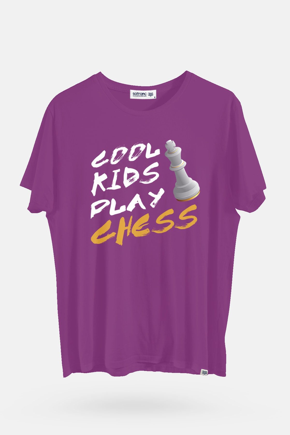 satranc365 Cool Kids Play Chess Satranç T-shirt