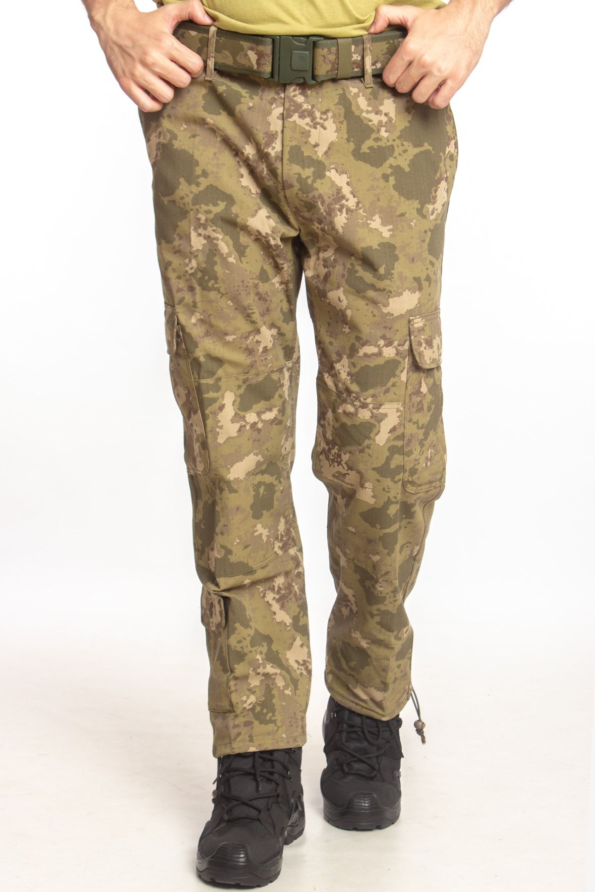 BURAK ASKERİ MALZEME Kara Kuvvetleri Yeni Kamuflaj Renkli M Beden Kargo Cepli Orijinal Garantili Kaliteli Nano Pantolon