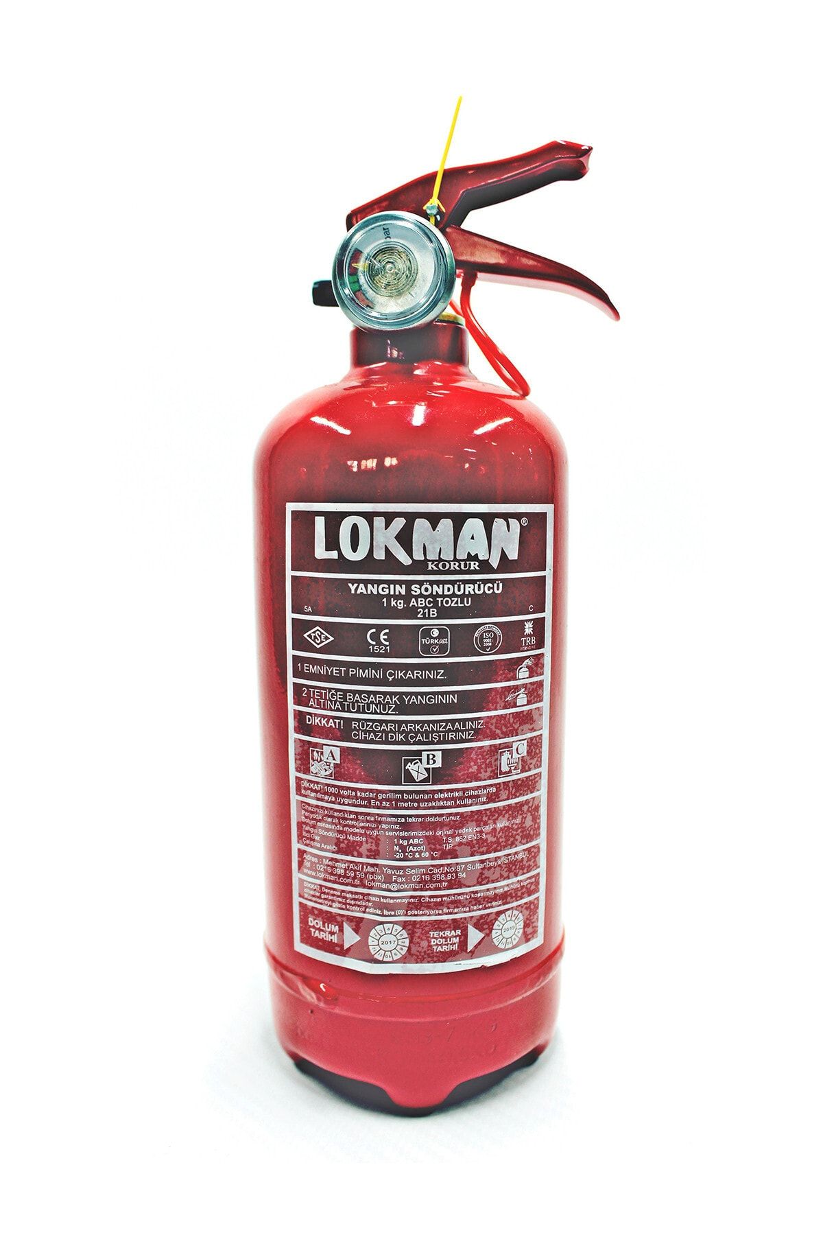 Lokman 1 Kg Yangın Söndürücü 1 Kg 104814