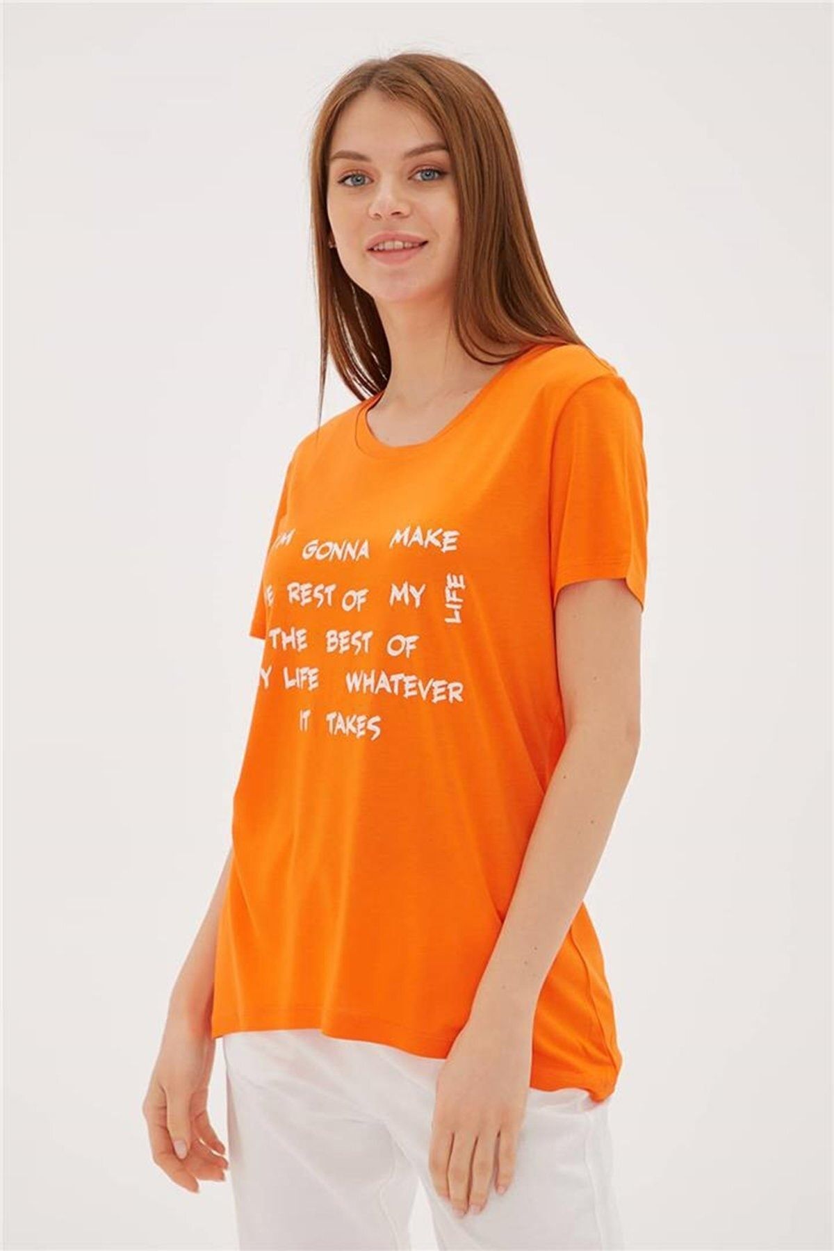 Fashion Friends Kadın Baskılı Tişört