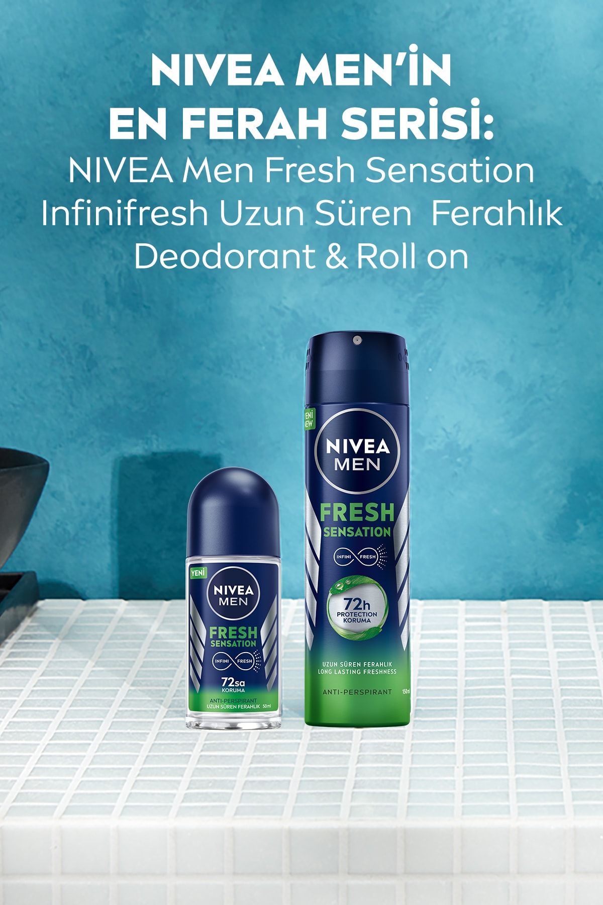 Men Fresh Sensation Sprey Deodorant 150 Ml,72 Saat Anti-perspirant Koruma,uzun Süren Ferahlık_6