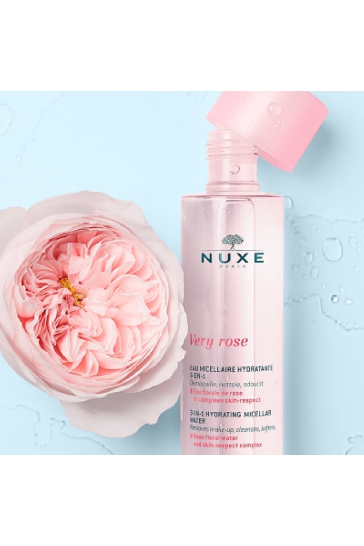 Nuxe Very Rose 3 In 1 Temizleme Suyu 400ml