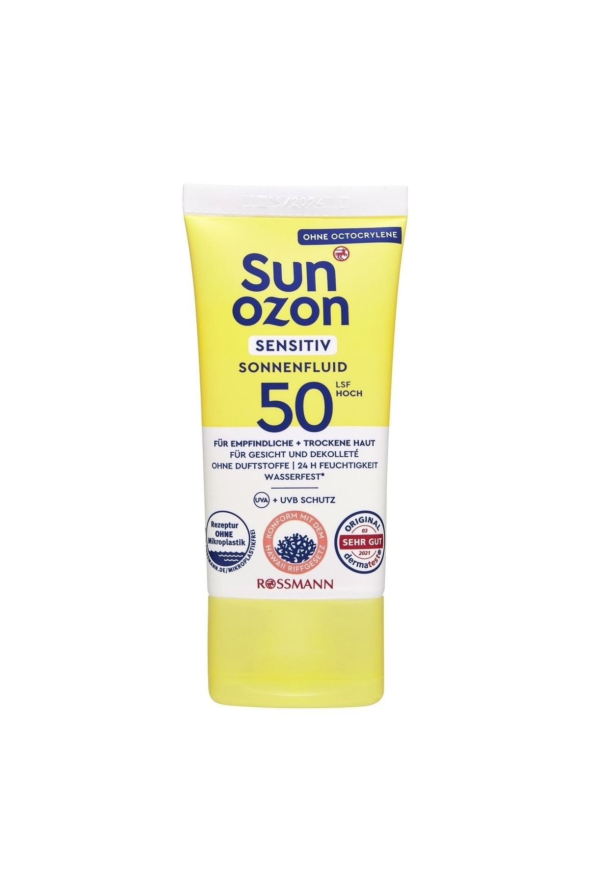 SunOzon Güneş Koruyucu Yüz Kremi Spf 50 50 ml