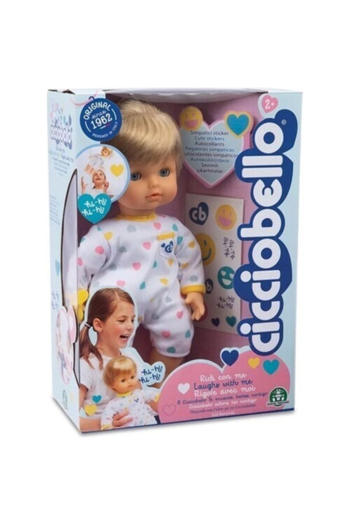 GIOCHI PREZIOSI Cicciobello Kahkaha Atan Bebeğim Ccba3000 Lisanslı Ürün