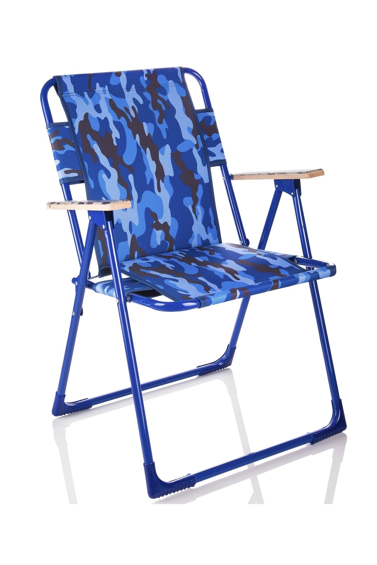 Miras Camouflage Pro Katlanır Sandalye, Mavi (2 Yıl Garanti)