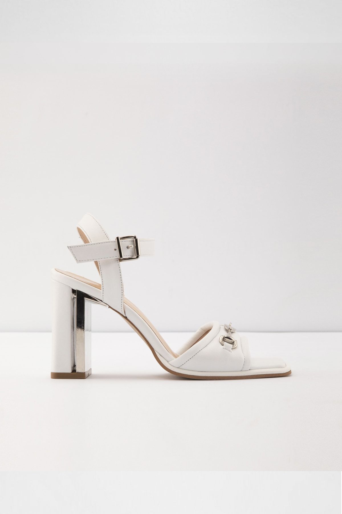 Aldo Burgos-tr - Beyaz Kadın Topuklu Sandalet